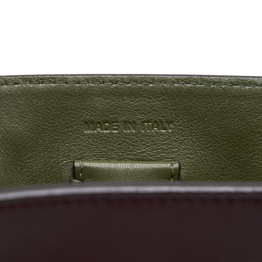 CHRISTIAN DIOR LARGE DIORISSIMO LEATHER HANDBAG MULTICOLOUR