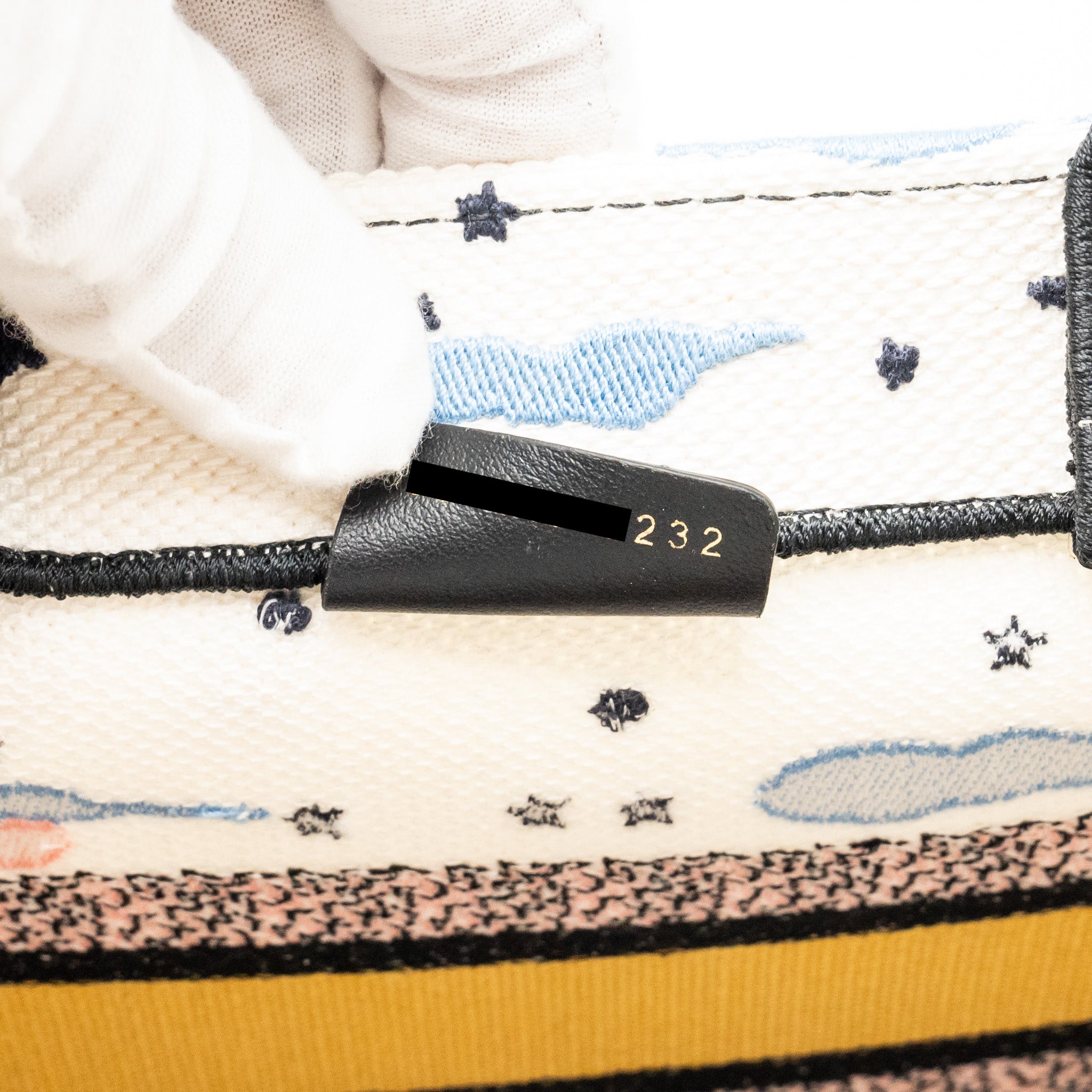 DIOR SMALL DIOR BOOK TOTE CANVAS MULTICOLOUR