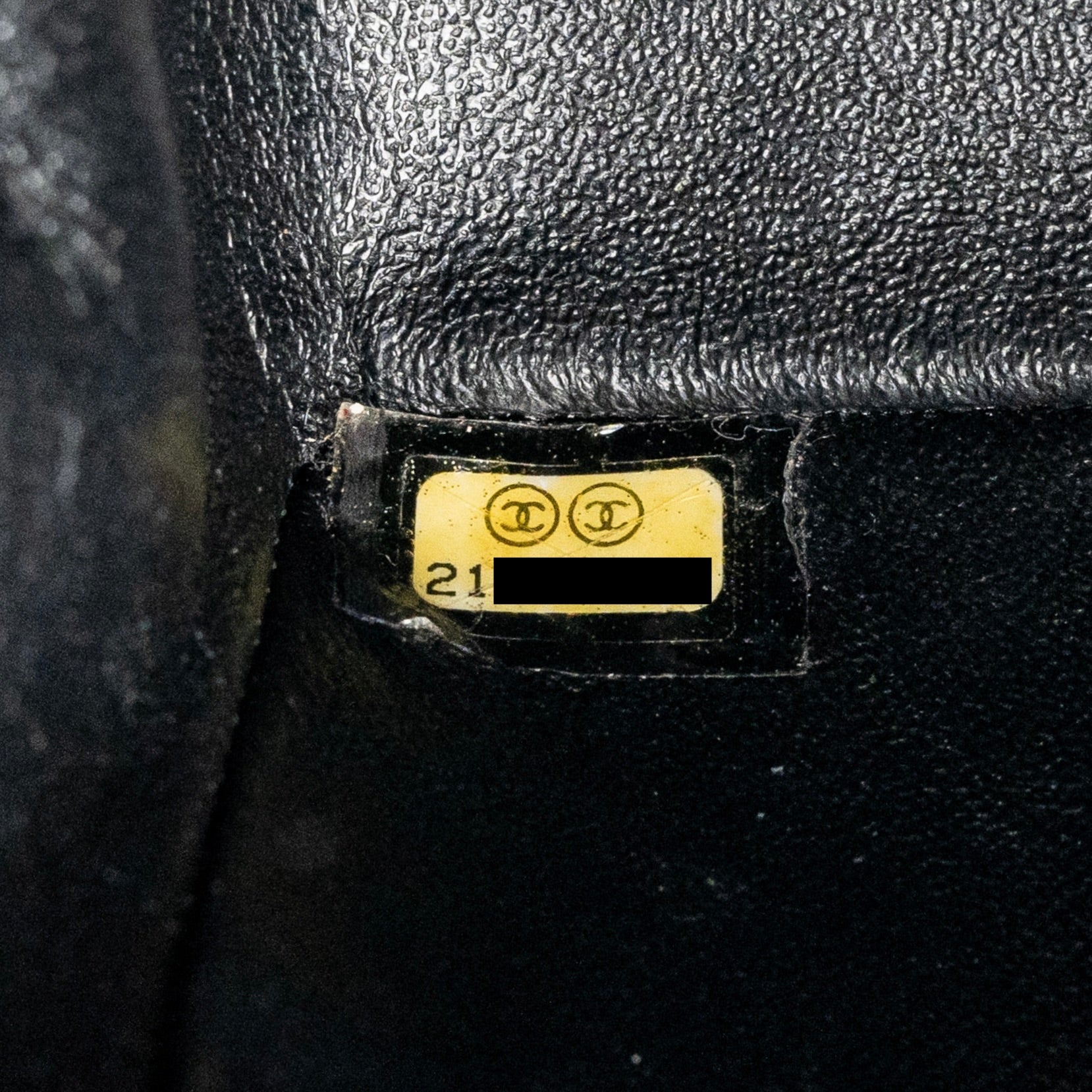 CHANEL MINI RECTANGULAR FLAP BAG CHEVRON LAMBSKIN BLACK GHW