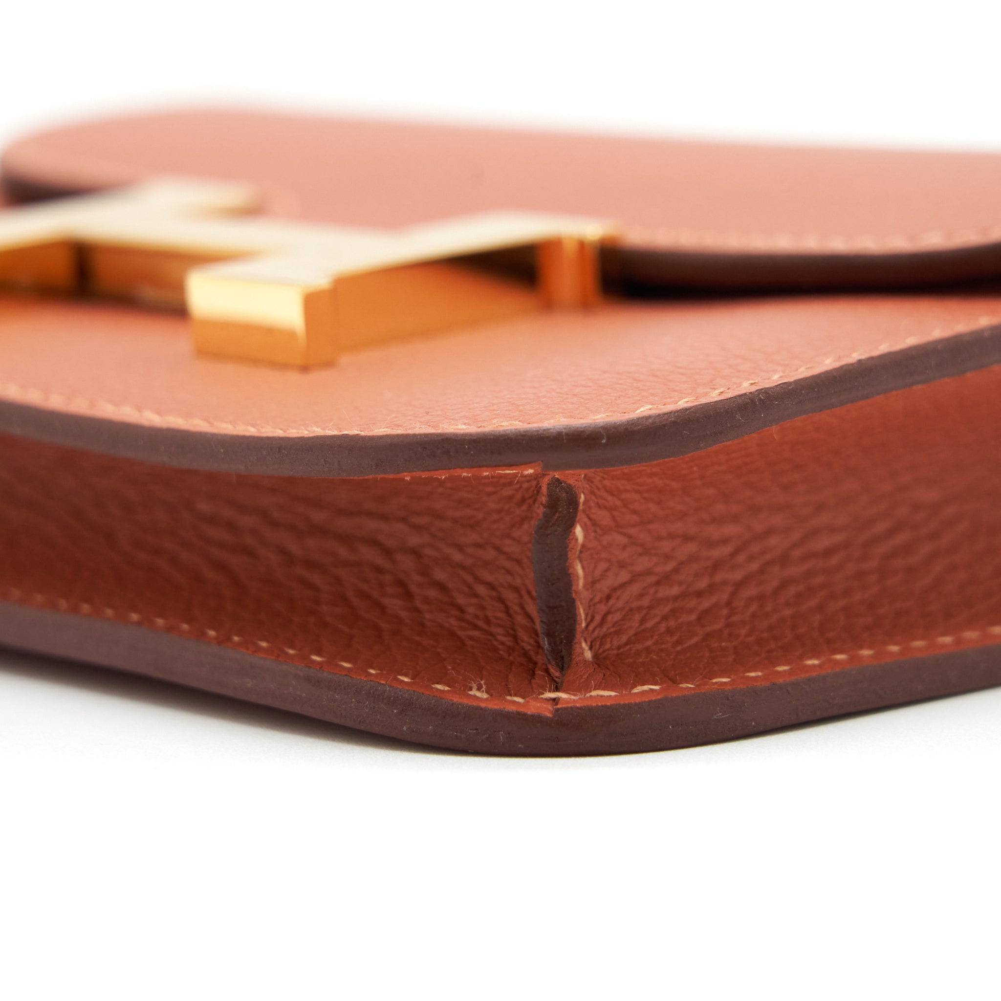 HERMES CONSTANCE SLIM EVERCOLOR BLUSH / BLUE FRIDA GHW
