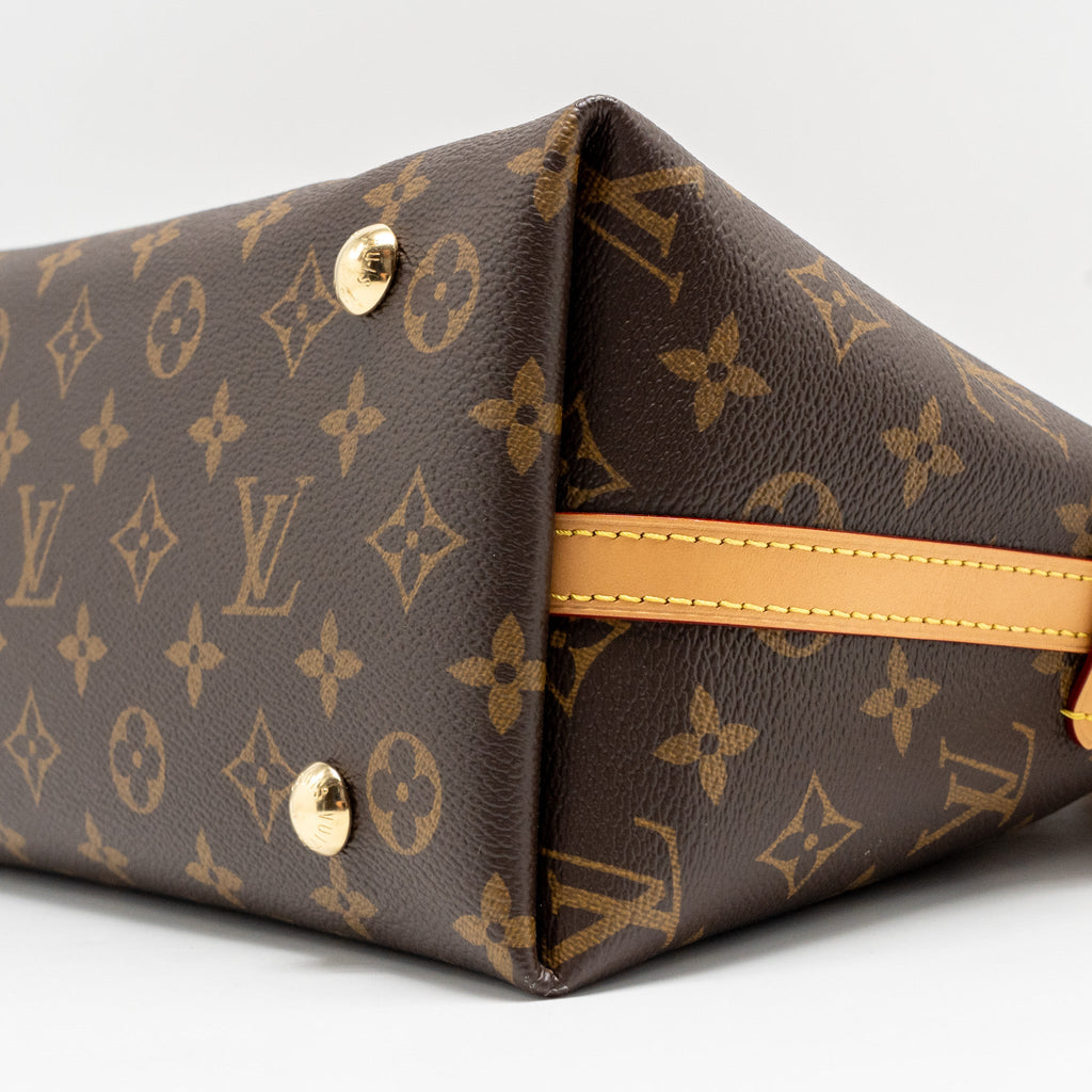 LOUIS VUITTON CARRYALL PM MONOGRAM CANVAS/LEATHER GHW