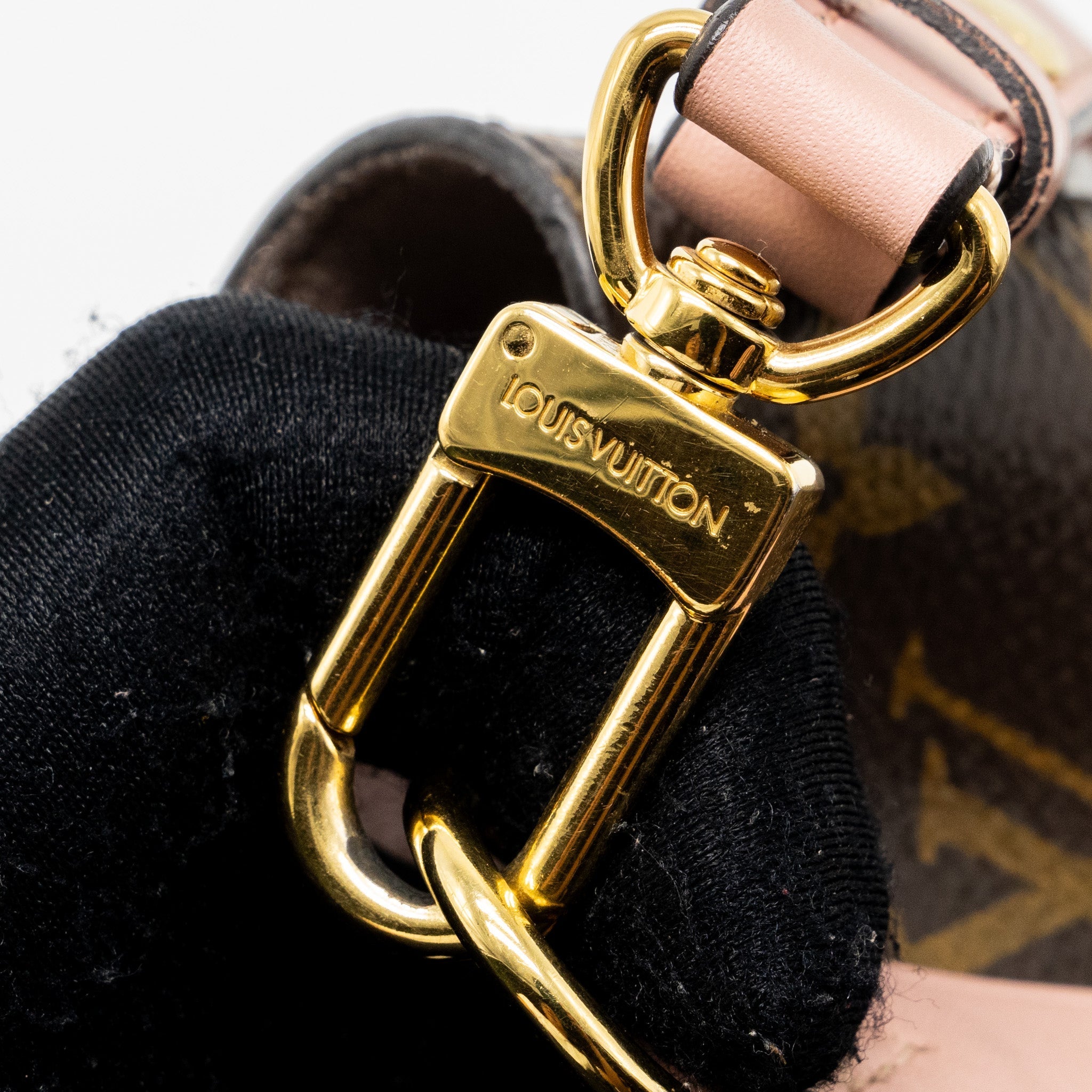 LOUIS VUITTON NEONOE MONOGRAM CANVAS ROSE POUDRE GHW