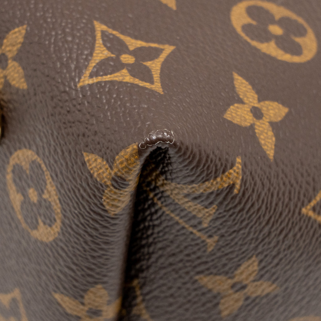 LOUIS VUITTON CARRYALL PM MONOGRAM CANVAS/LEATHER GHW