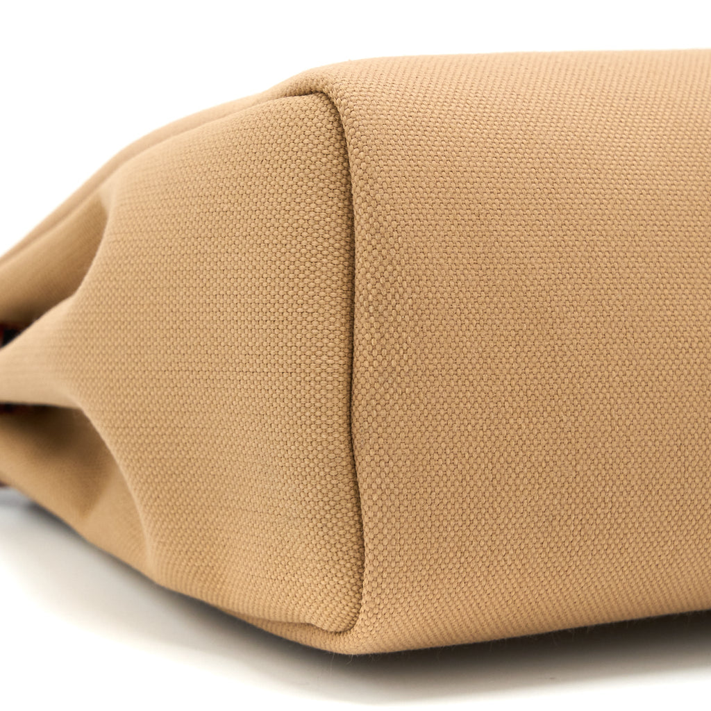 HERMES HERBAG ZIP 31 CANVAS CHAI/SABLE/FAUVE GHW