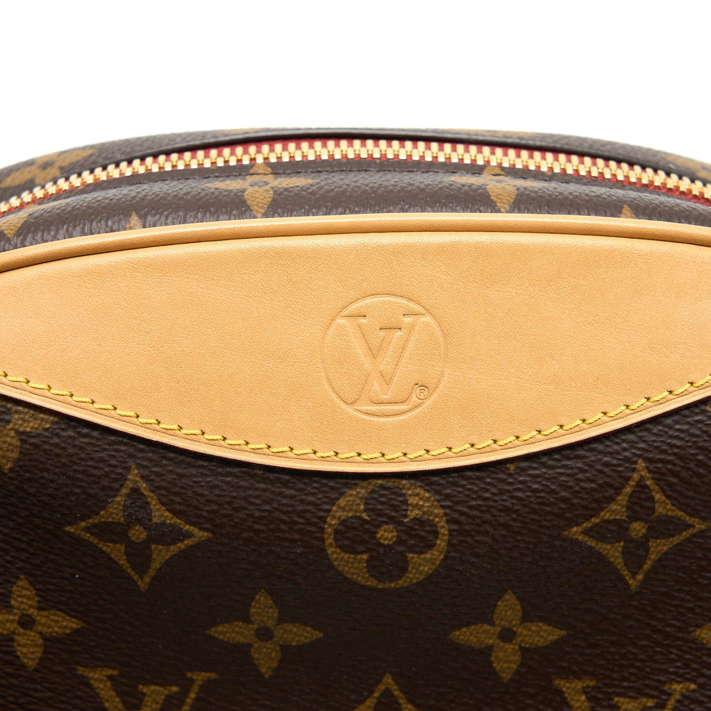 LOUIS VUITTON MINI DEAUVILLE SHOULDER BAG MONOGRAM CANVAS GHW