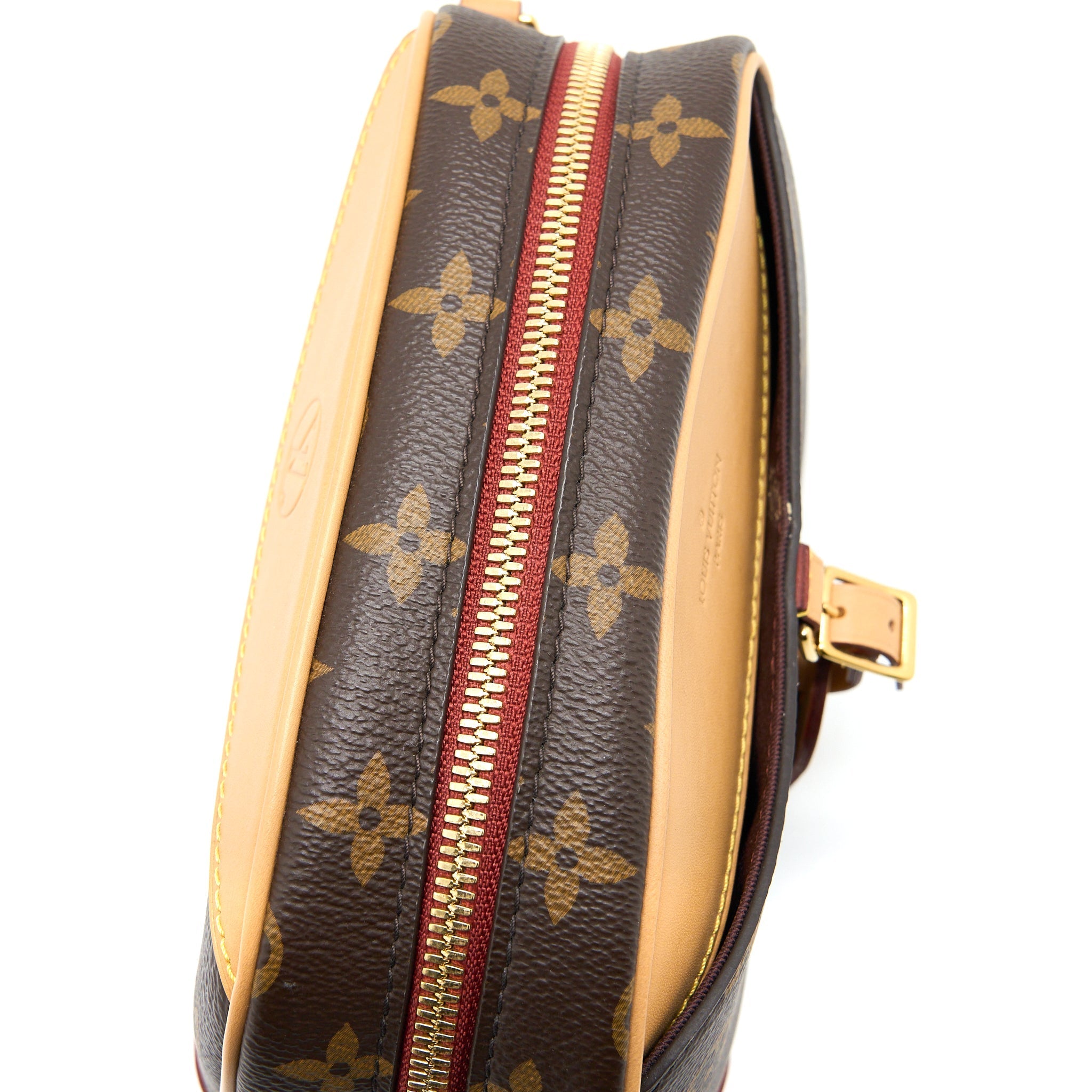 LOUIS VUITTON MINI DEAUVILLE SHOULDER BAG MONOGRAM CANVAS GHW