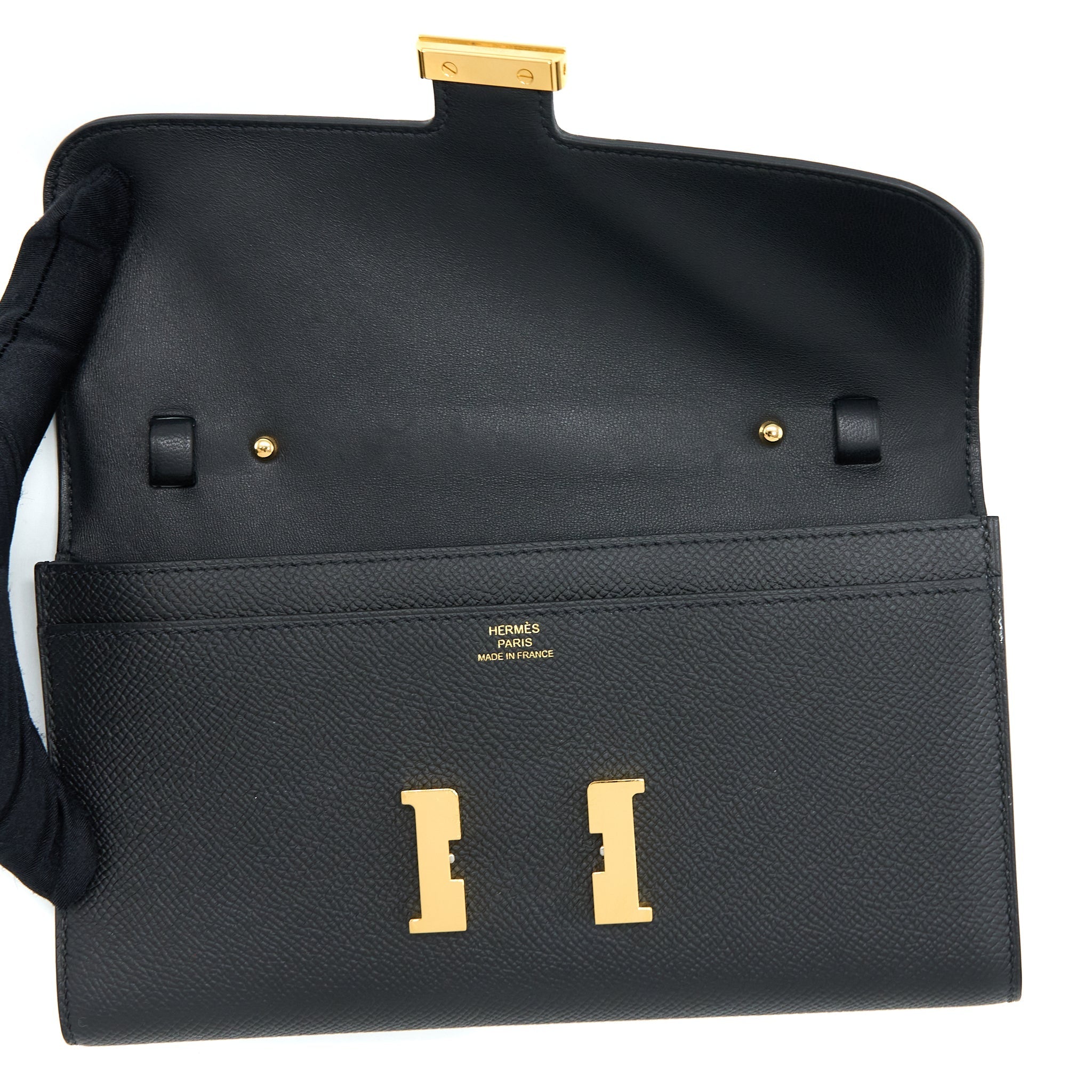HERMES CONSTANCE TO GO EPSOM BLACK GHW
