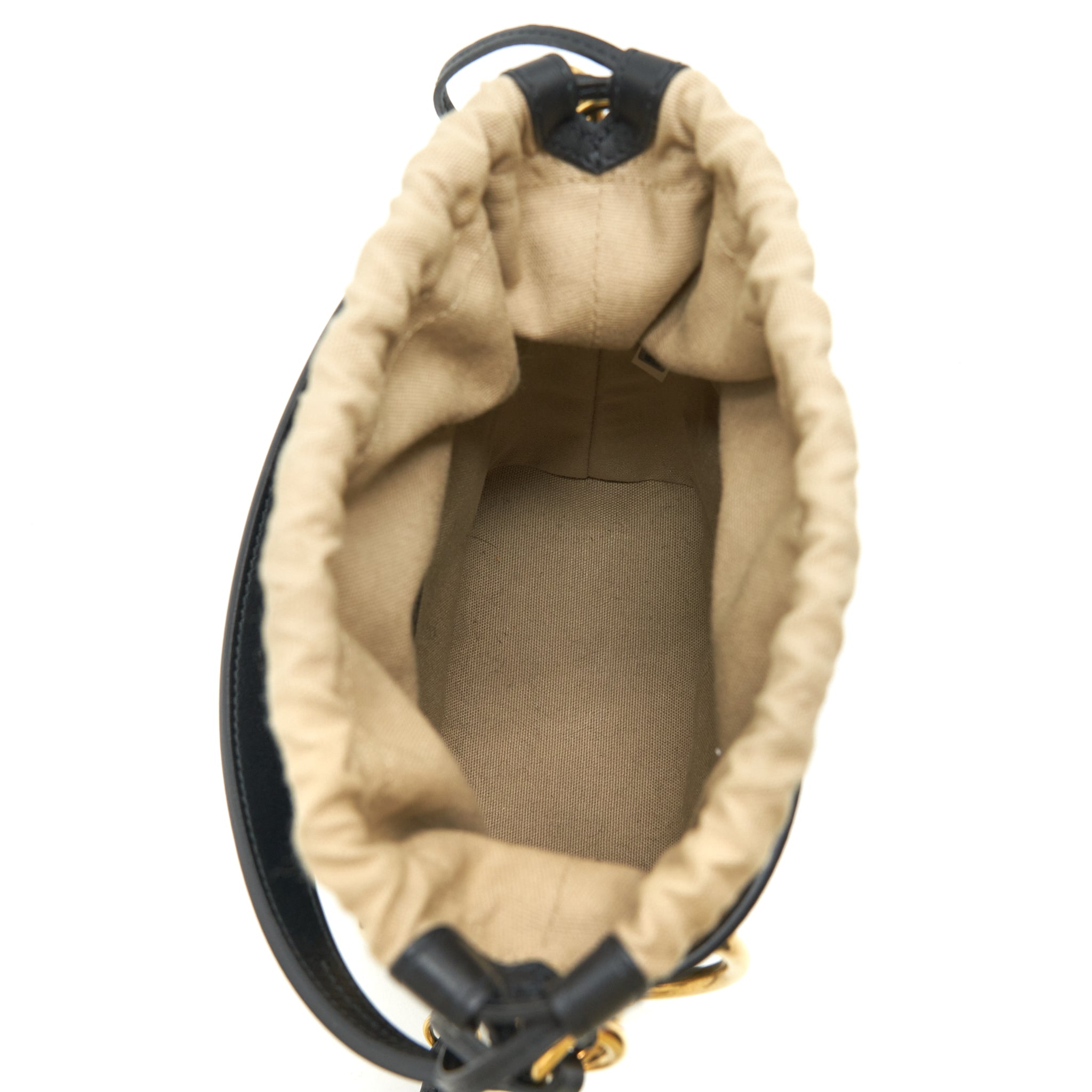 CHLOE ROY BUCKET BAG BLACK GHW
