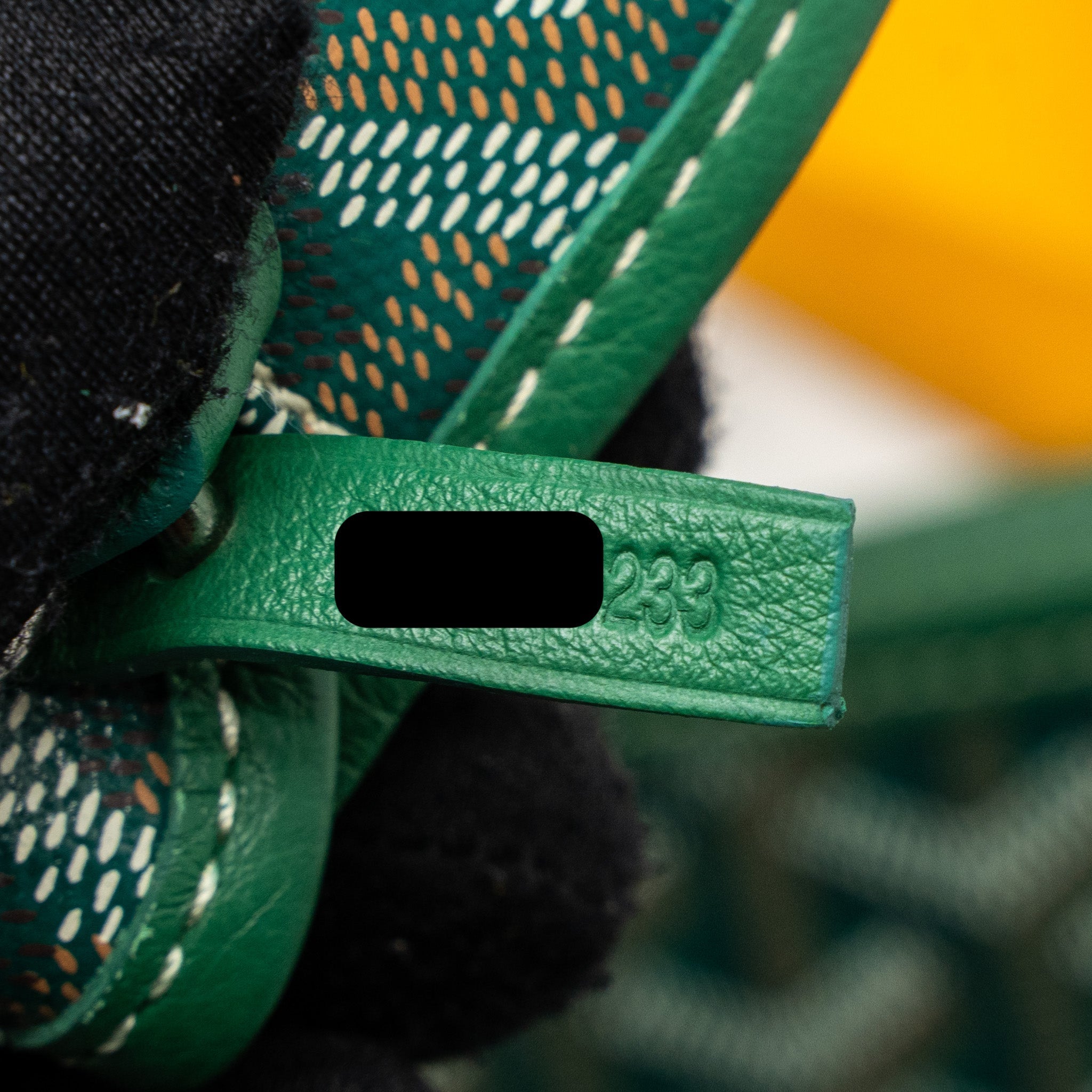GOYARD SAINT LOUIS PM TOTE BAG GOYARDINE CANVAS GREEN SHW