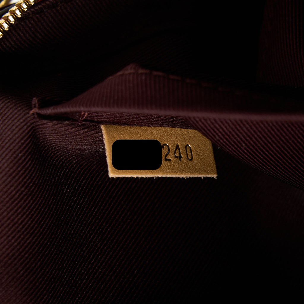 LOUIS VUITTON MINI DEAUVILLE SHOULDER BAG MONOGRAM CANVAS GHW