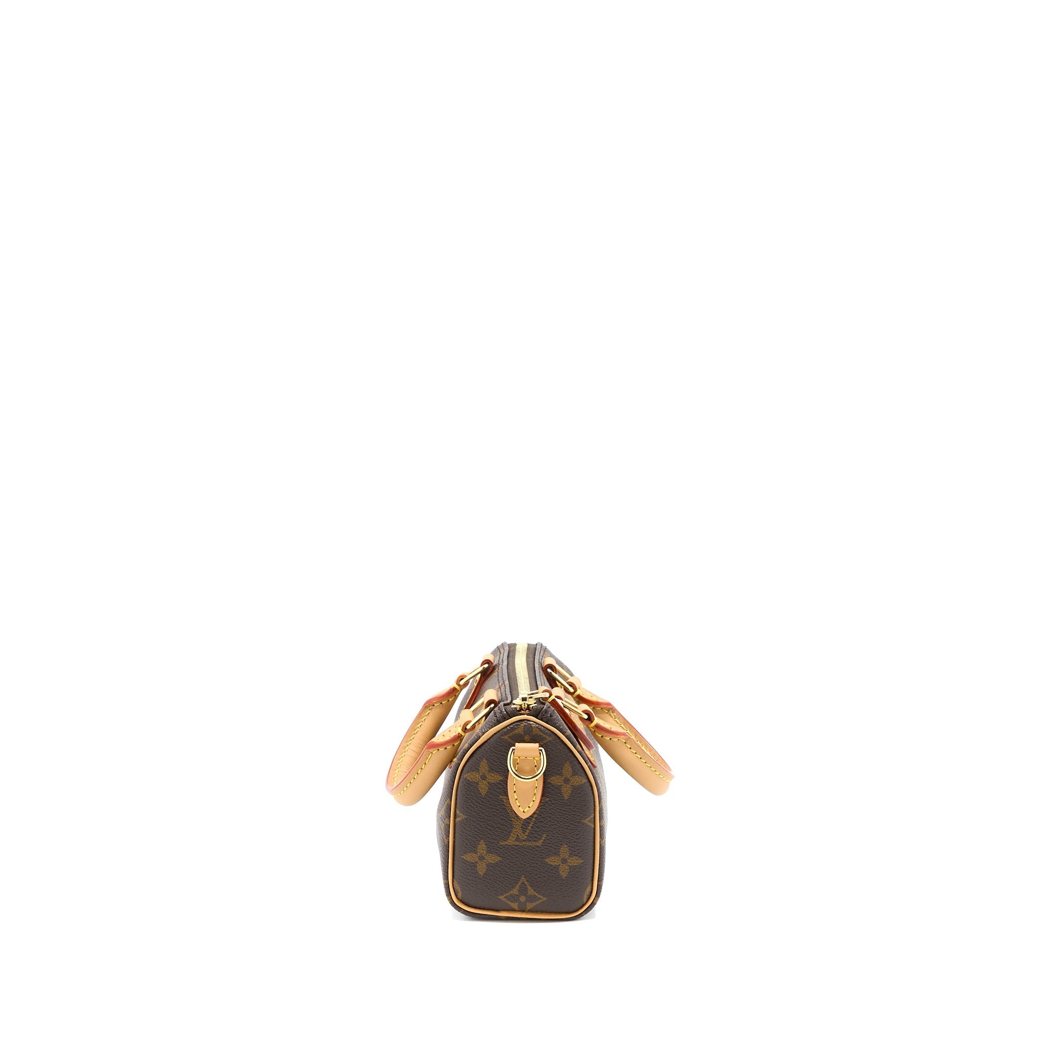 LOUIS VUITTON NANO SPEEDY MONOGRAM CANVAS GHW (NEW VERSION)