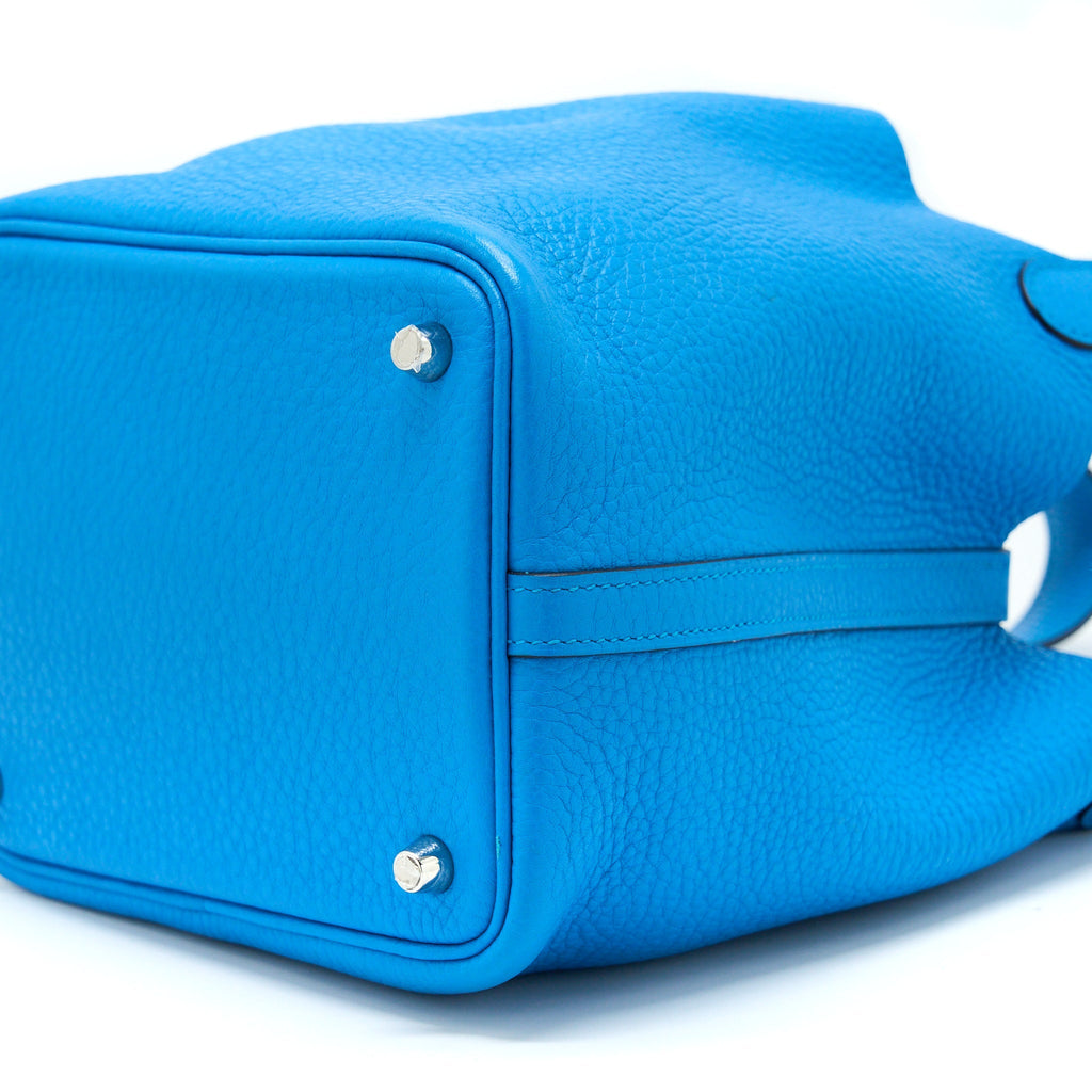 HERMES PICOTIN 18 CLEMENCE BLUE SHW
