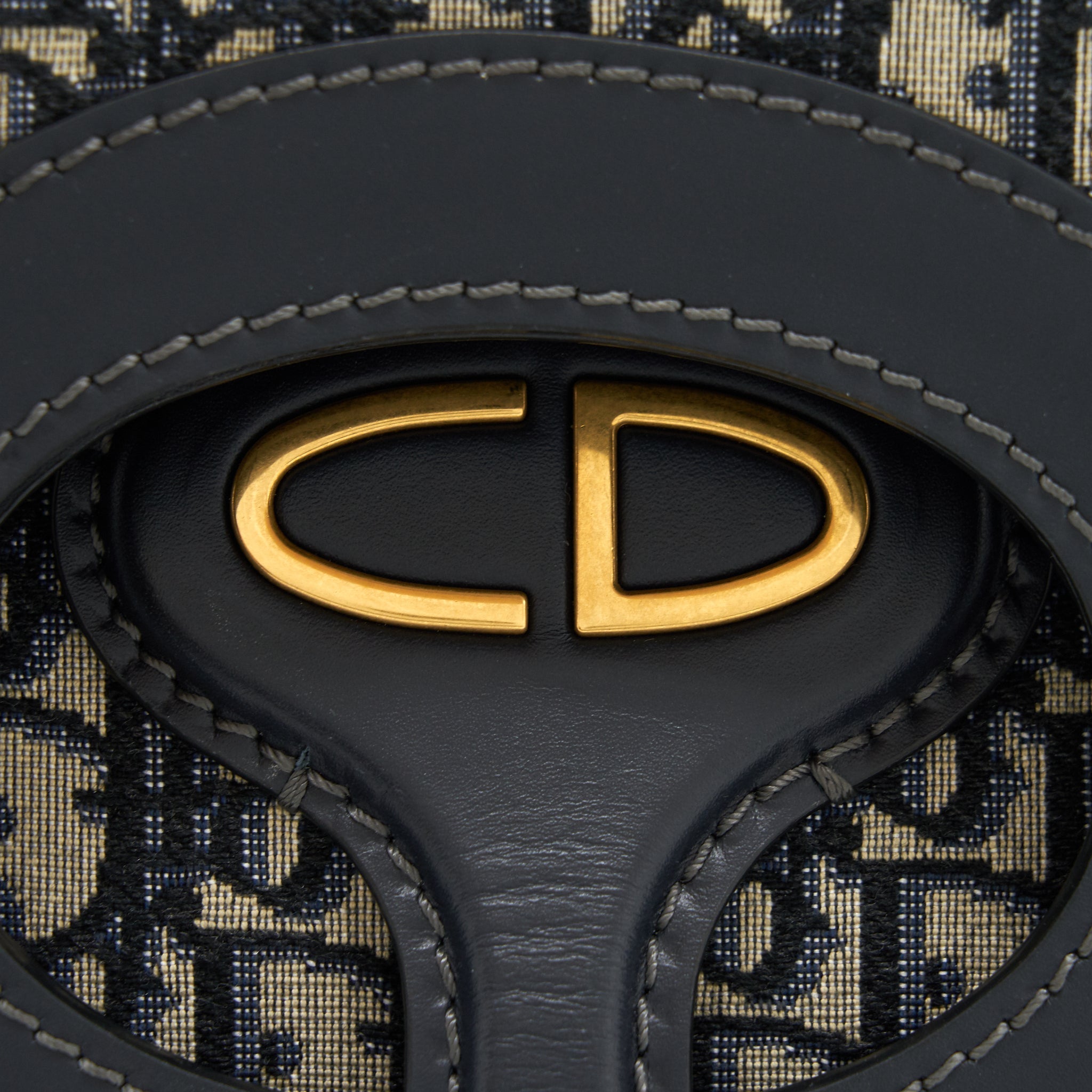 DIOR FOLDER CLUTCH OBLIQUE CANVAS