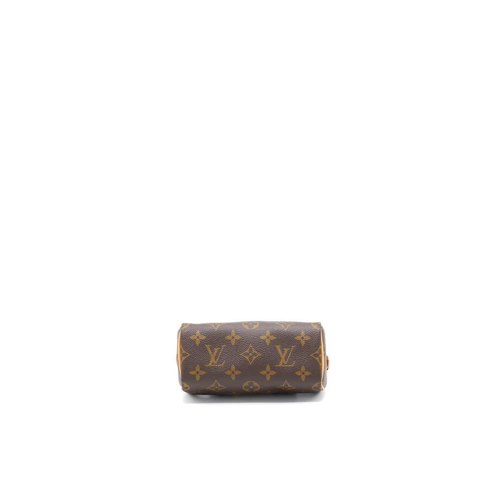LOUIS VUITTON NANO SPEEDY MONOGRAM CANVAS GHW (NEW VERSION)