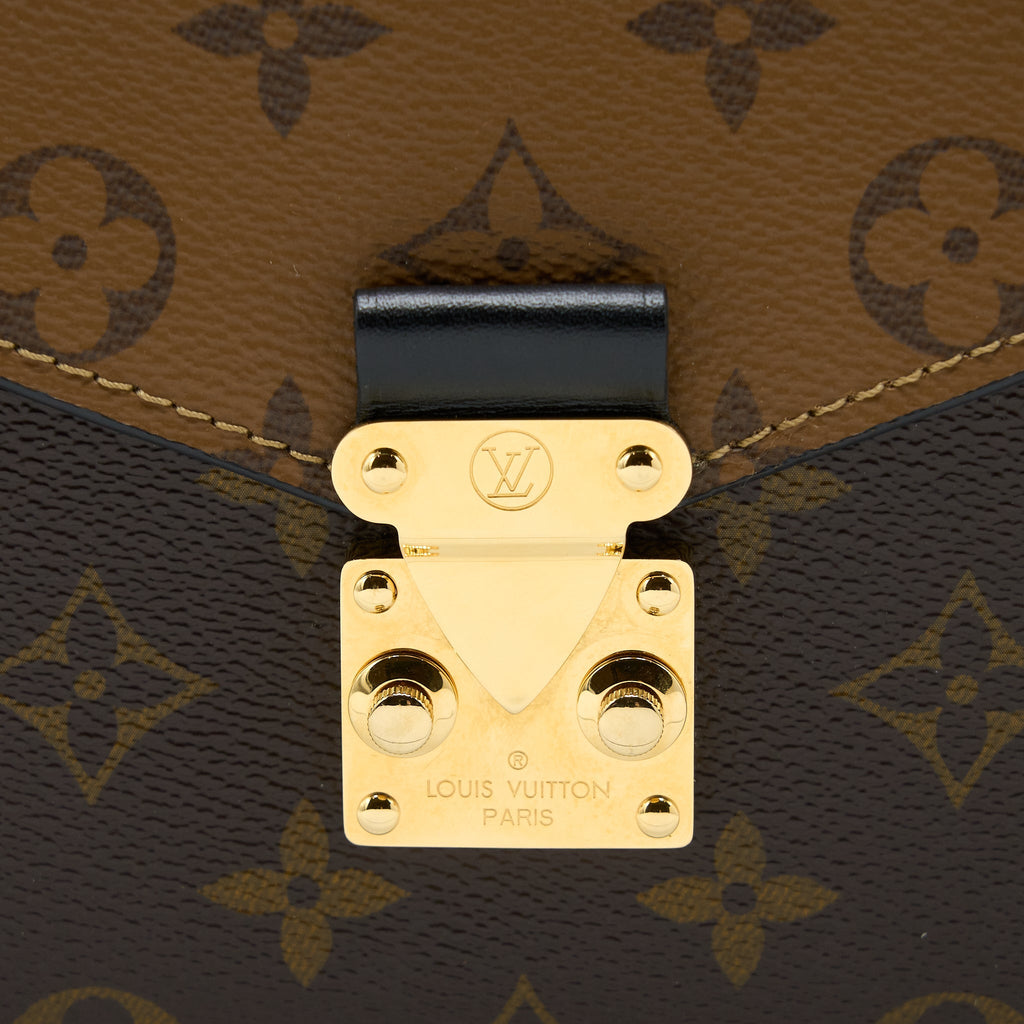 LOUIS VUITTON POCHETTE MÉTIS MONOGRAM REVERSE CANVAS GHW
