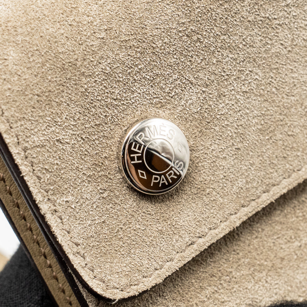 HERMES HERMESNAP GRIZZLY/SWIFT GRIS CAILLOU/BEIGE MARFA SHW
