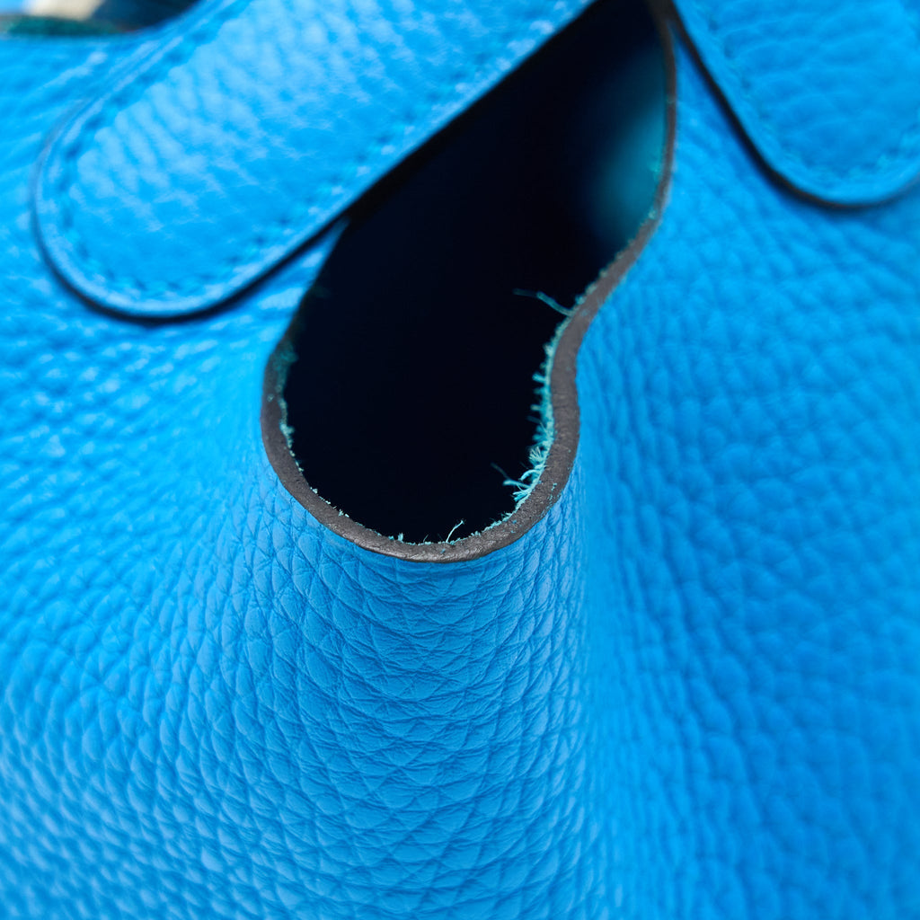 HERMES PICOTIN 18 CLEMENCE BLUE SHW