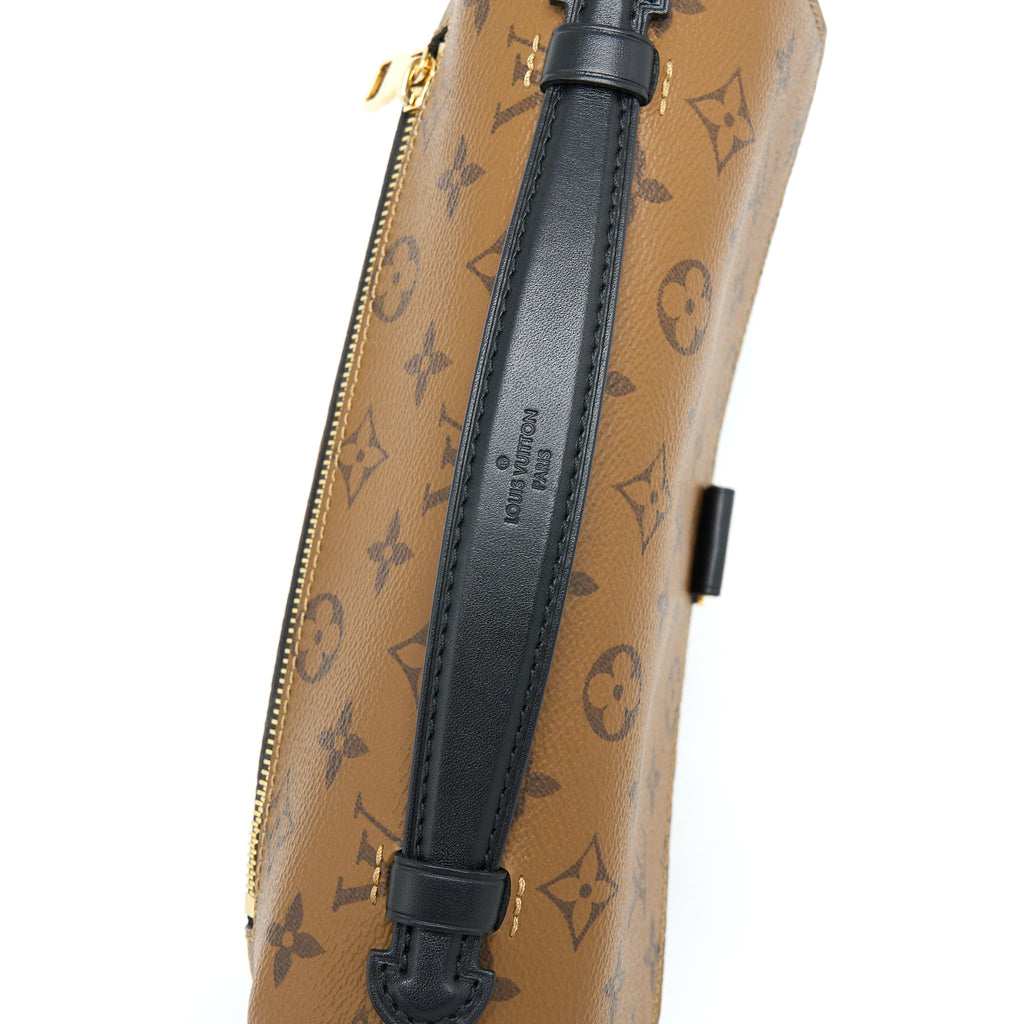 LOUIS VUITTON POCHETTE MÉTIS MONOGRAM REVERSE CANVAS GHW
