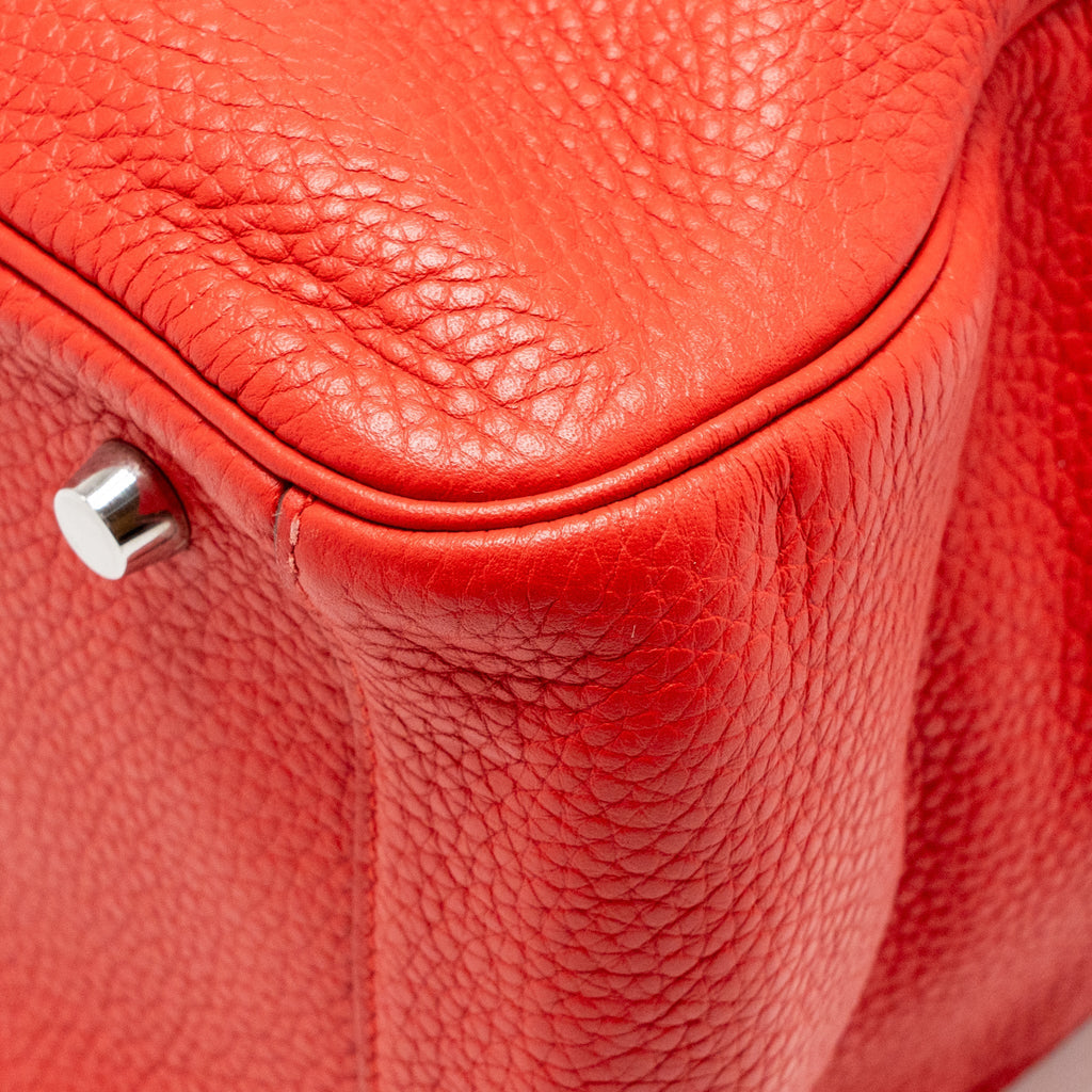 HERMES LINDY 30 CLEMENCE RED SHW