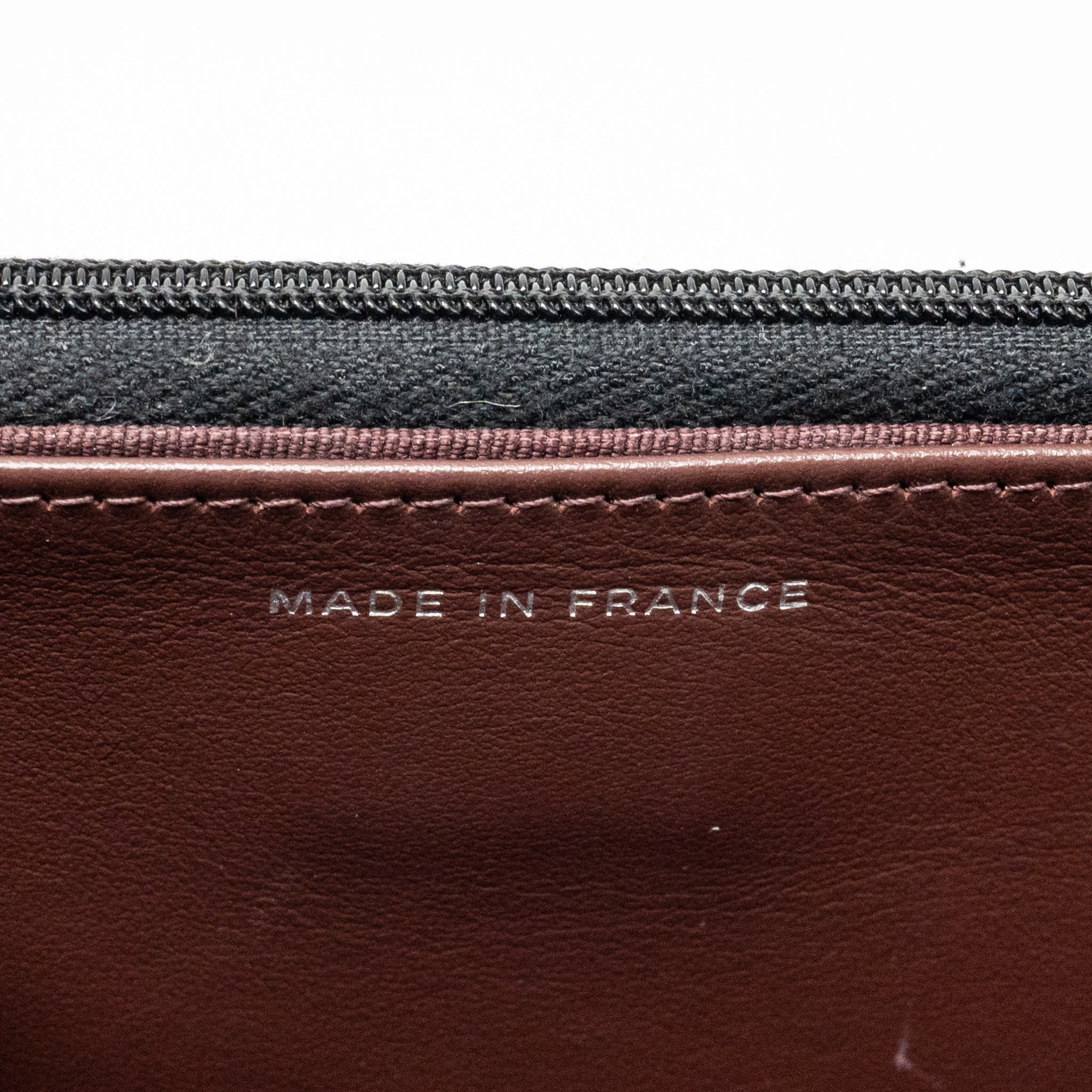CHANEL CLASSIC WALLET ON CHAIN CAVIAR BLACK SHW (MICROCHIP)