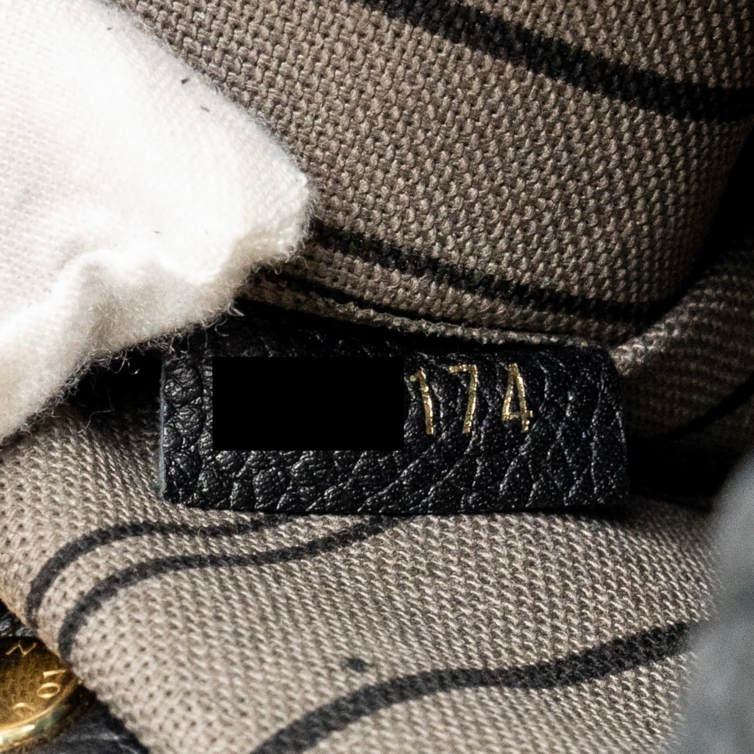LOUIS VUITTON MONTAIGNE BB MONOGRAM EMPREINTE BLACK GHW