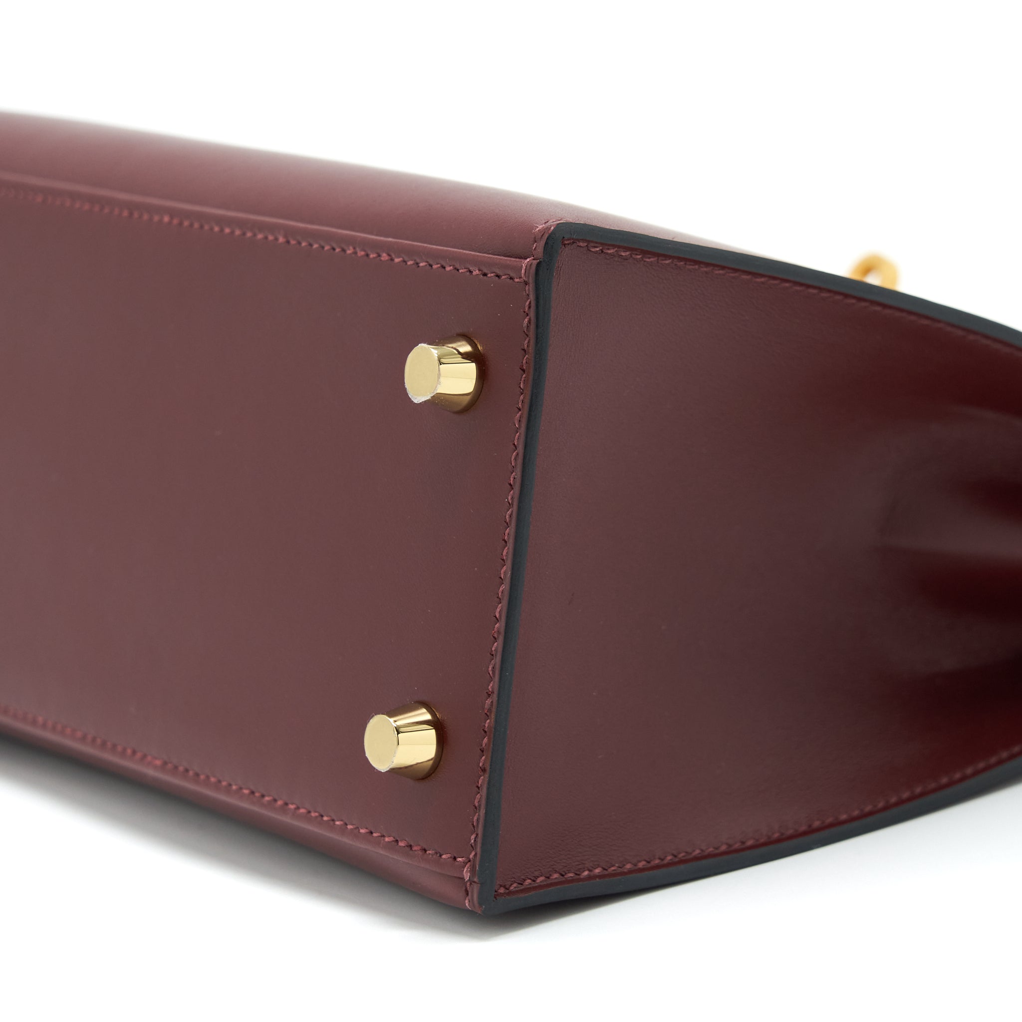 HERMES KELLY 25 SPECIAL ORDER SOMBRERO ROUGE H BRUSHED GHW