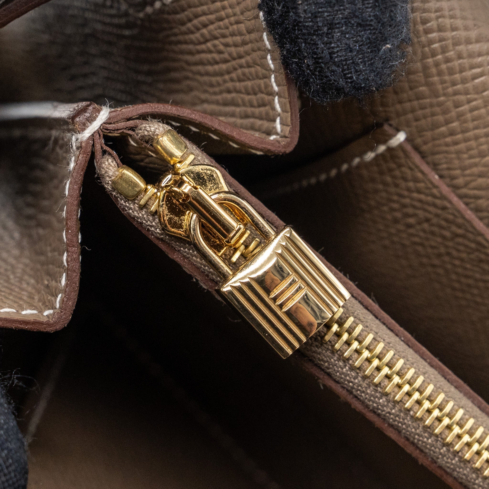 HERMES KELLY TO GO EPSOM ETOUPE GHW