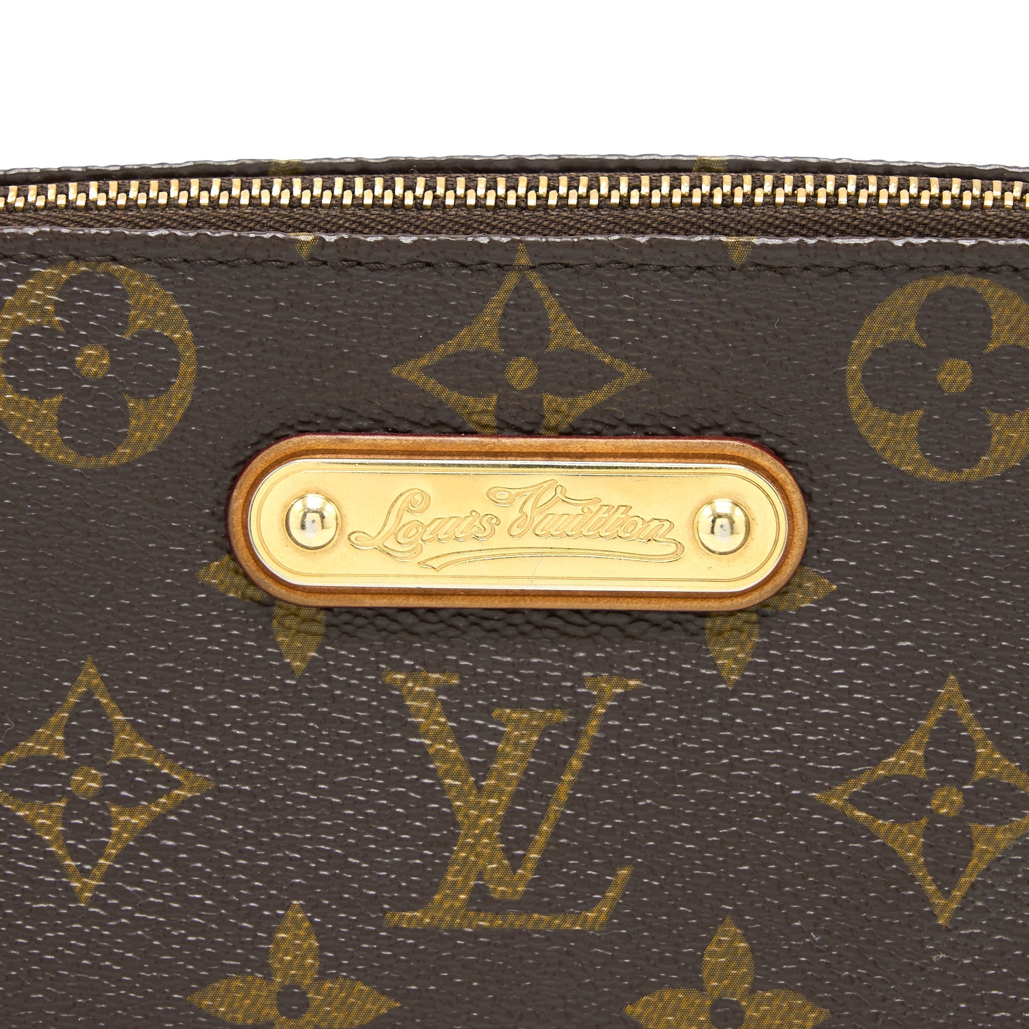 LOUIS VUITTON EVA POCHETTE BAG MONOGRAM CANVAS GHW