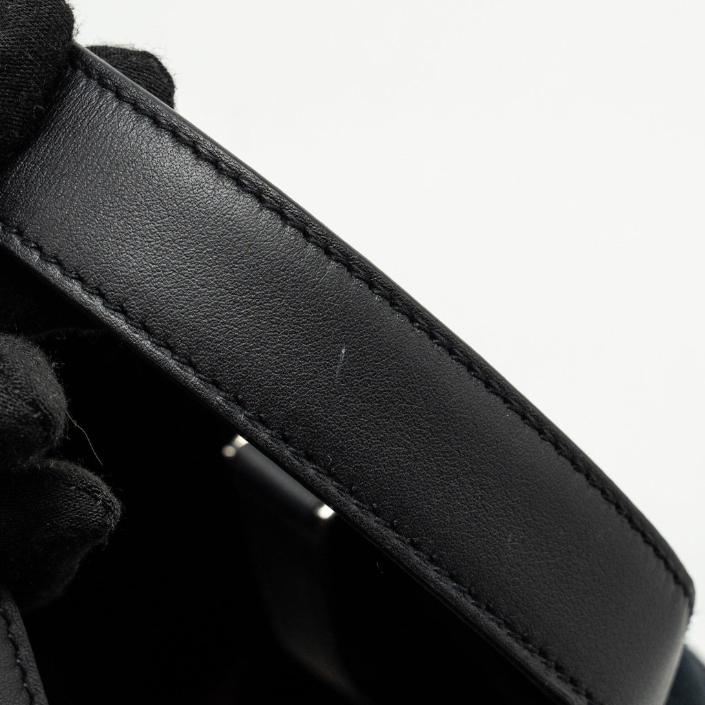 HERMES CARGO PICOTIN 18 LOCK BAG CANVAS / SWIFT BLACK SHW