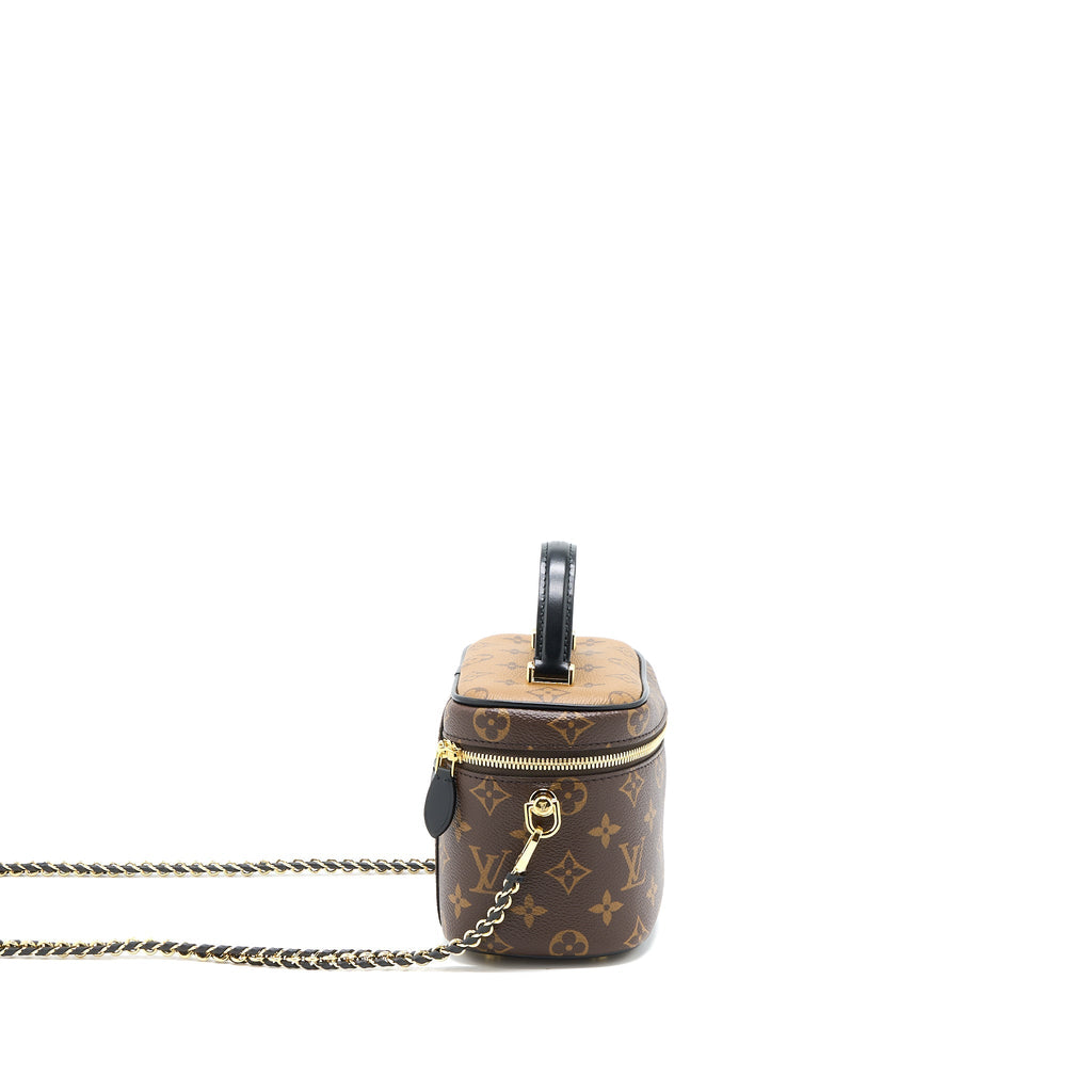 LOUIS VUITTON VANITY PM MONOGRAM CANVAS GHW (NEW VERSION)
