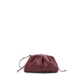 BOTTEGA VENETA MINI POUCH CALFSKIN DARK RED