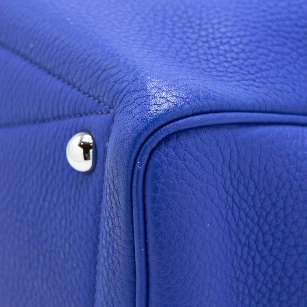 HERMES VICTORIA 35 CLEMENCE ELECTRIC BLUE SHW