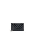 CHANEL CLASSIC WALLET ON CHAIN PATENT BLACK SHW
