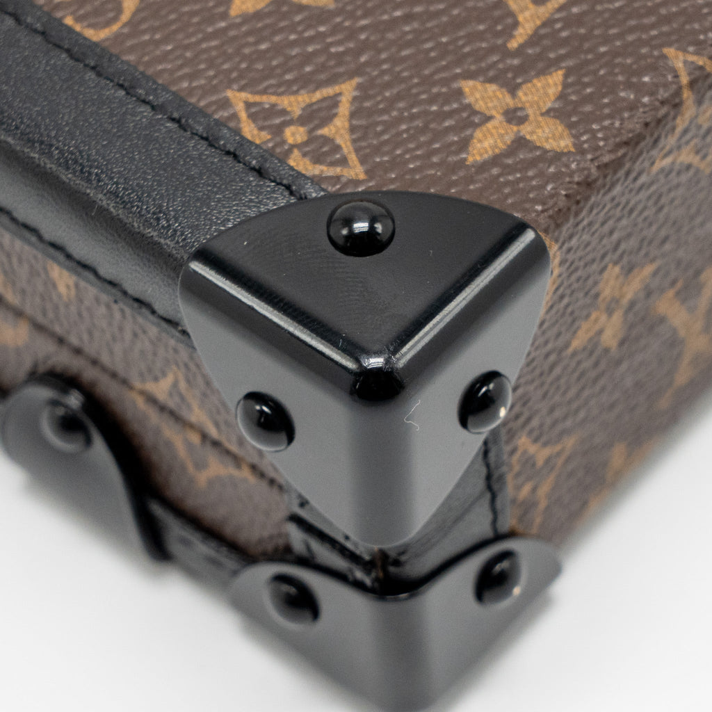 LOUIS VUITTON PETITE MALLE MONOGRAM CANVAS/SMOOTH CALFSKIN GHW
