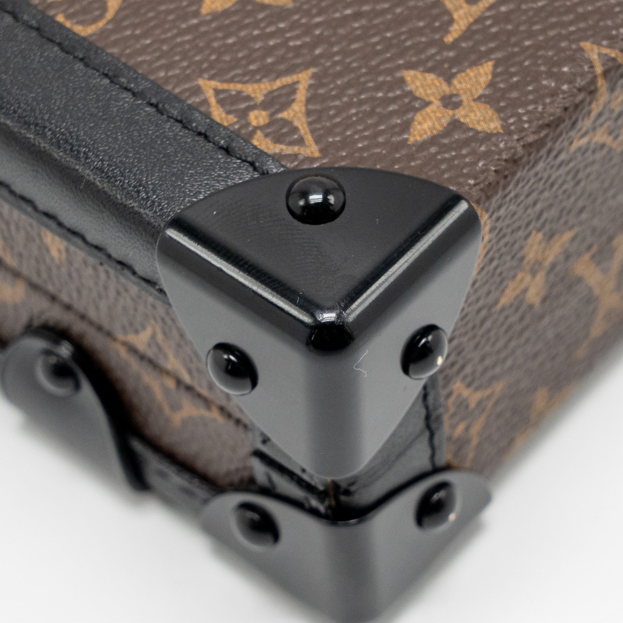 LOUIS VUITTON PETITE MALLE MONOGRAM CANVAS/SMOOTH CALFSKIN GHW