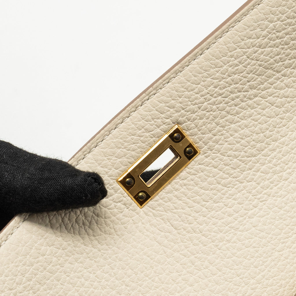HERMES KELLY 25 TOGO CRAIE GHW