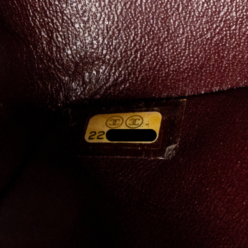 CHANEL SMALL CLASSIC DOUBLE FLAP BAG LAMBSKIN BLACK SHW