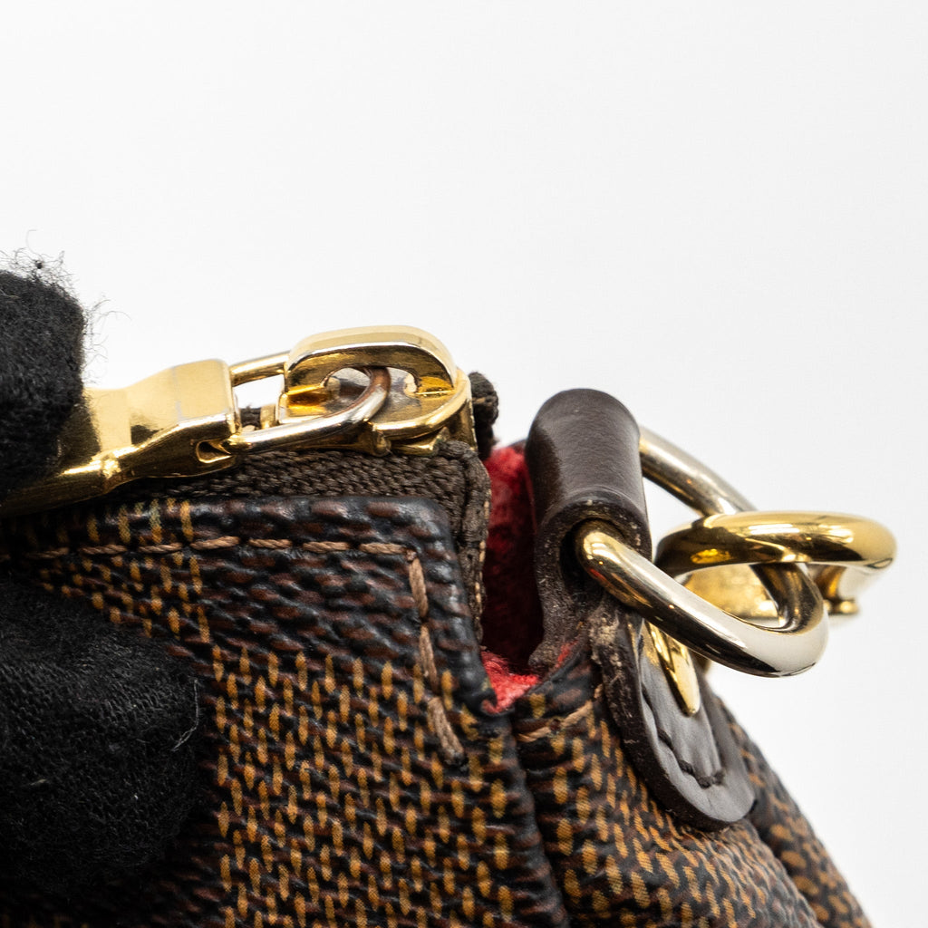 LOUIS VUITTON EVA POCHETTE DAMIER EBENE GHW