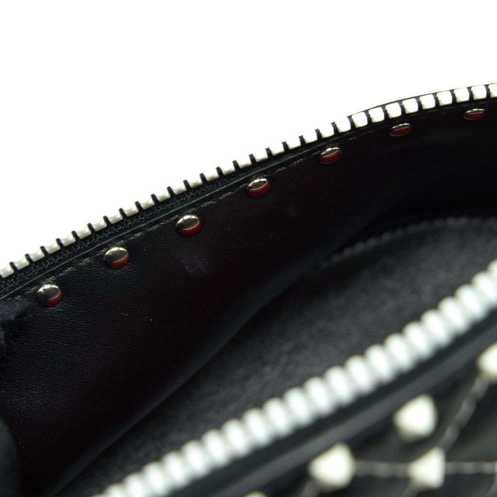 VALENTINO ROCKSTUD BELT BAG BLACK