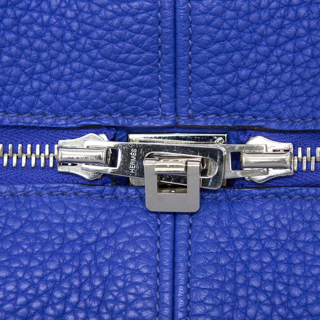 HERMES VICTORIA 35 CLEMENCE ELECTRIC BLUE SHW