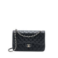 CHANEL JUMBO CLASSIC DOUBLE FLAP BAG CAVIAR BLACK SHW