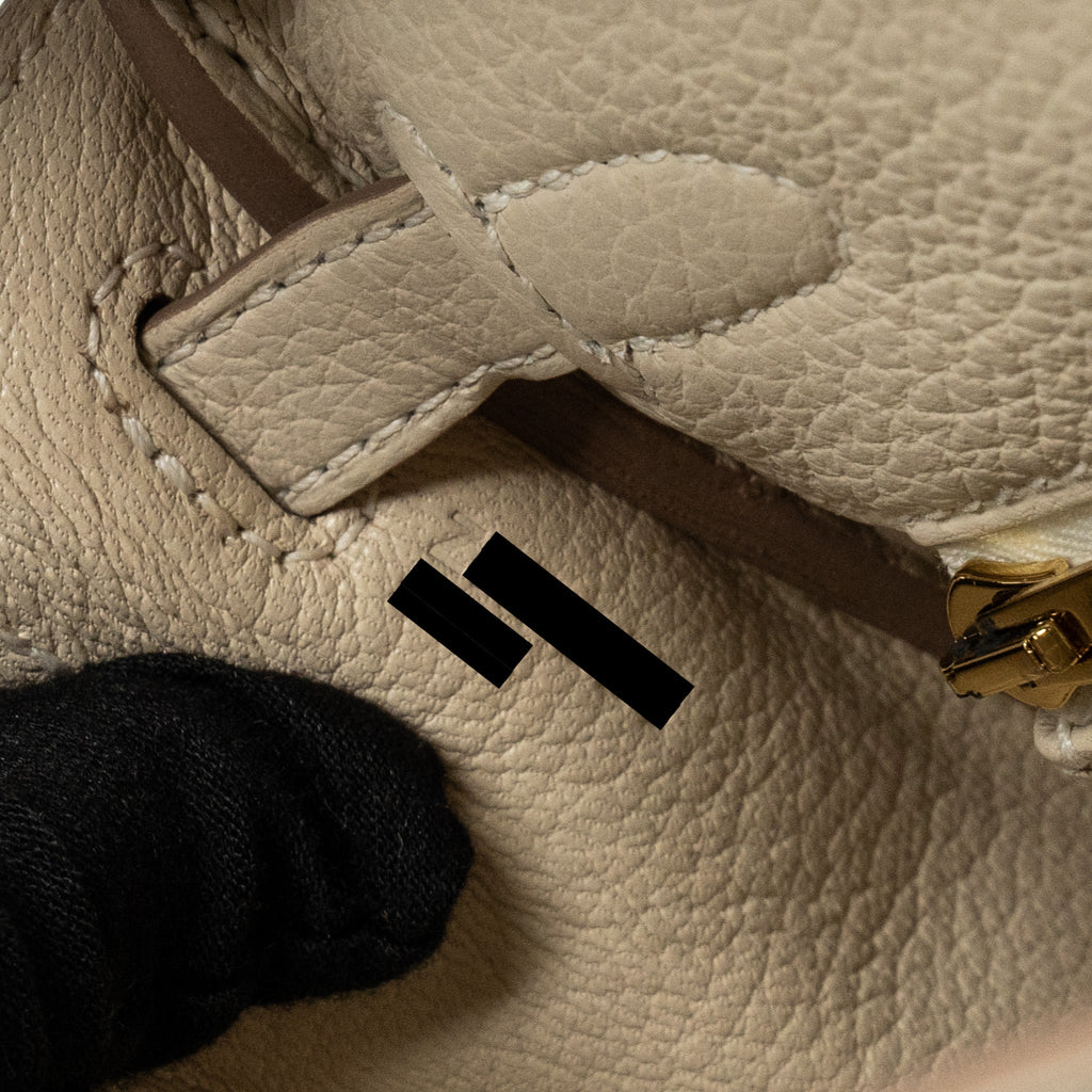 HERMES KELLY 25 TOGO CRAIE GHW