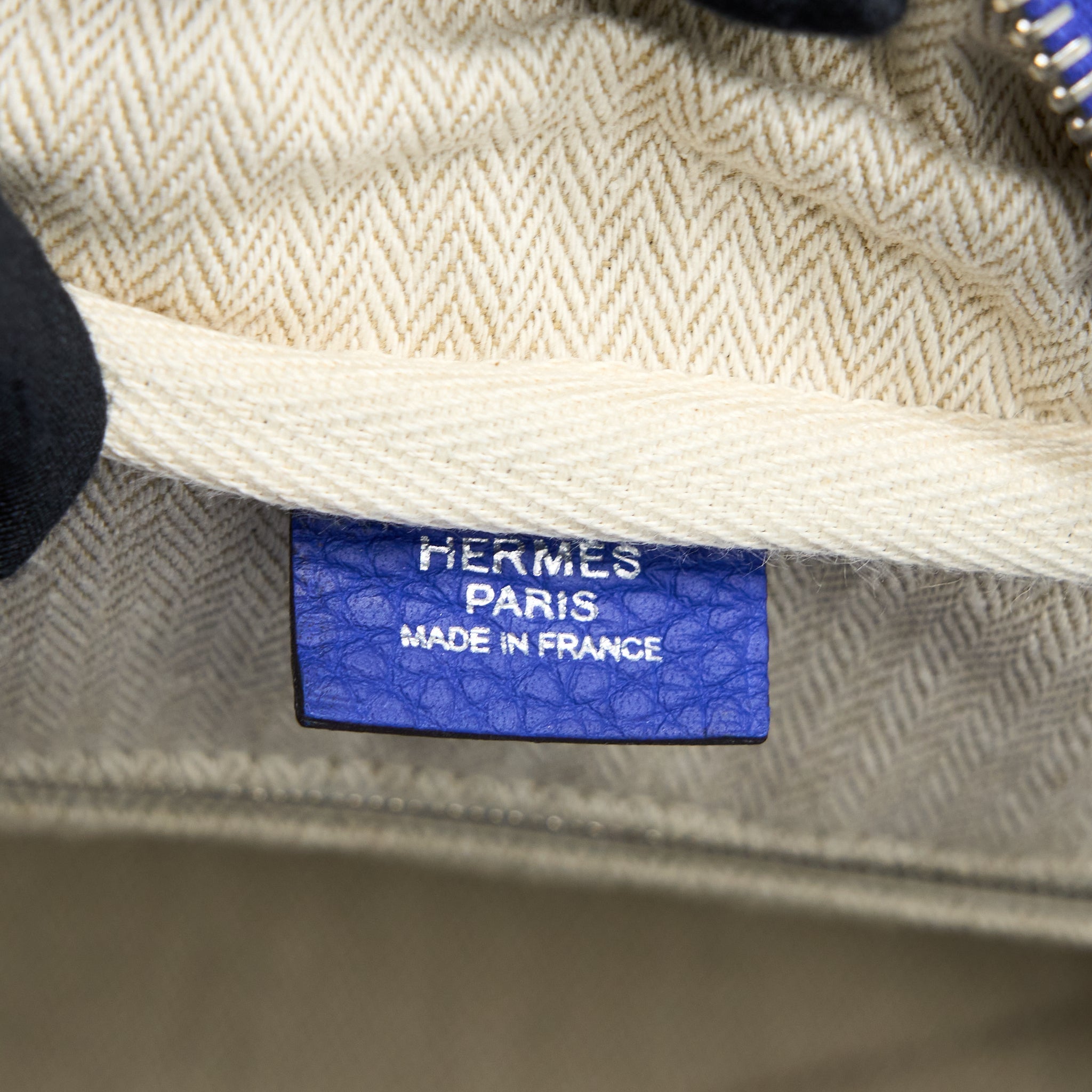 HERMES VICTORIA 35 CLEMENCE ELECTRIC BLUE SHW