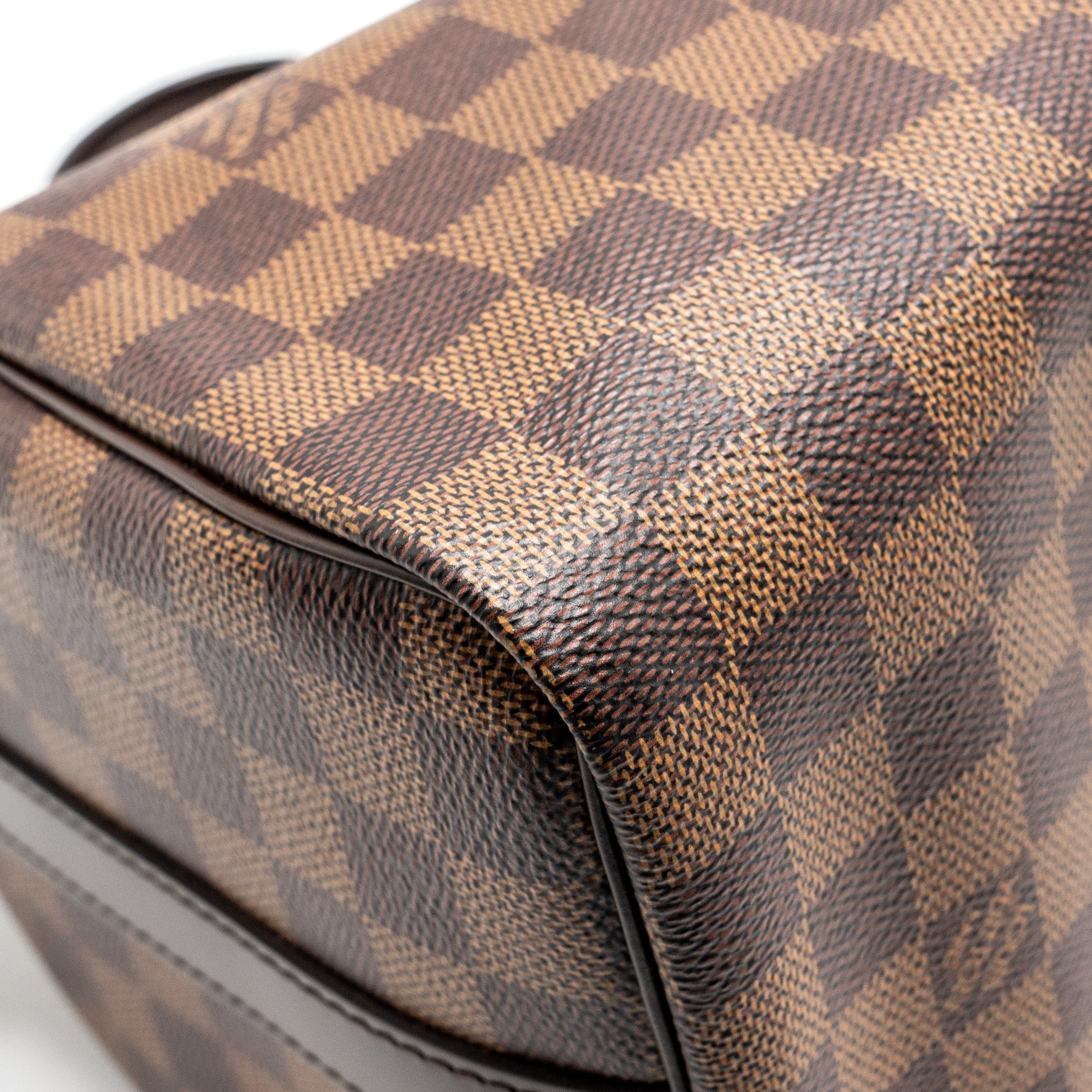LOUIS VUITTON SPEEDY BANDOULIERE 25 DAMIER EBENE CANVAS GHW