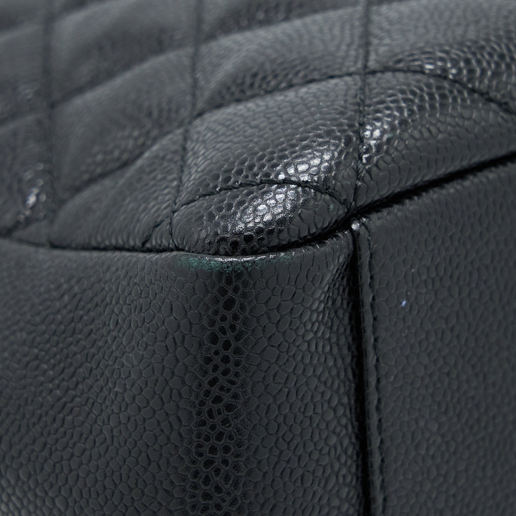 CHANEL GRAND SHOPPING TOTE / GST CAVIAR BLACK GHW