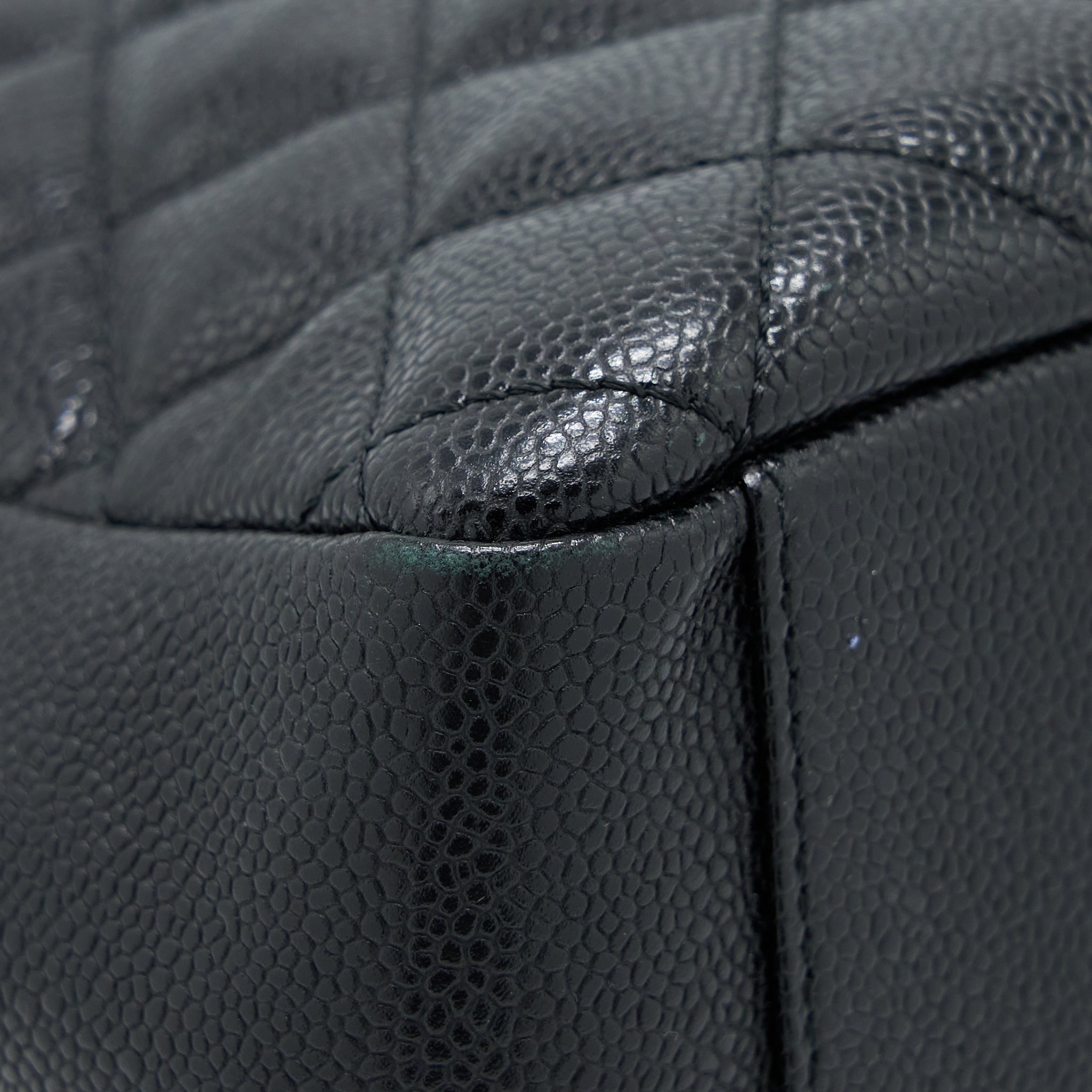 CHANEL GRAND SHOPPING TOTE / GST CAVIAR BLACK GHW