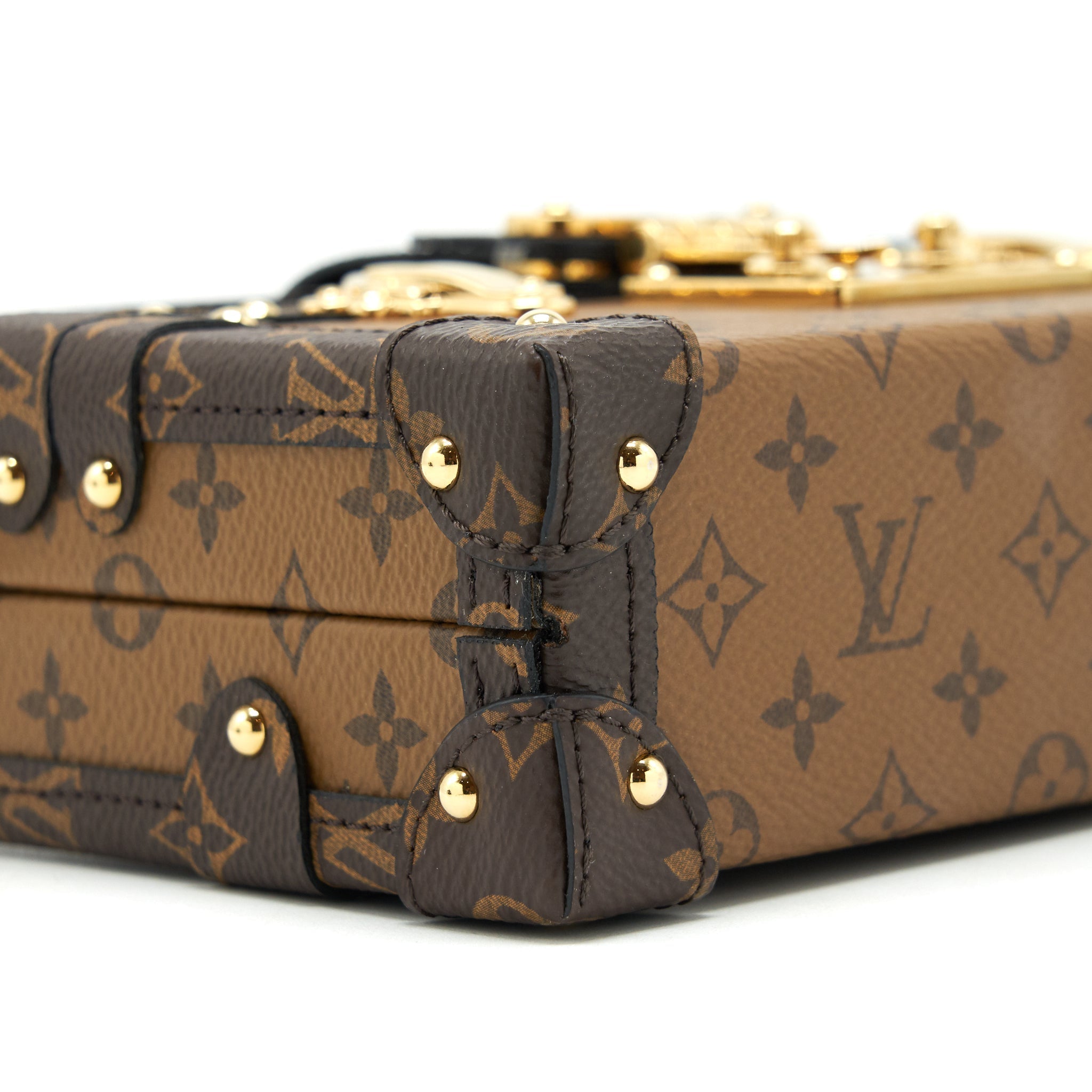 LOUIS VUITTON PETITE MALLE MONOGRAM REVERSE CANVAS