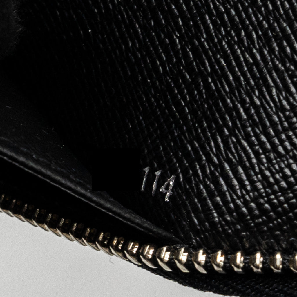 LOUIS VUITTON ZIPPY ORGANISER DAMIER GRAPHITE CANVAS BLACK SHW