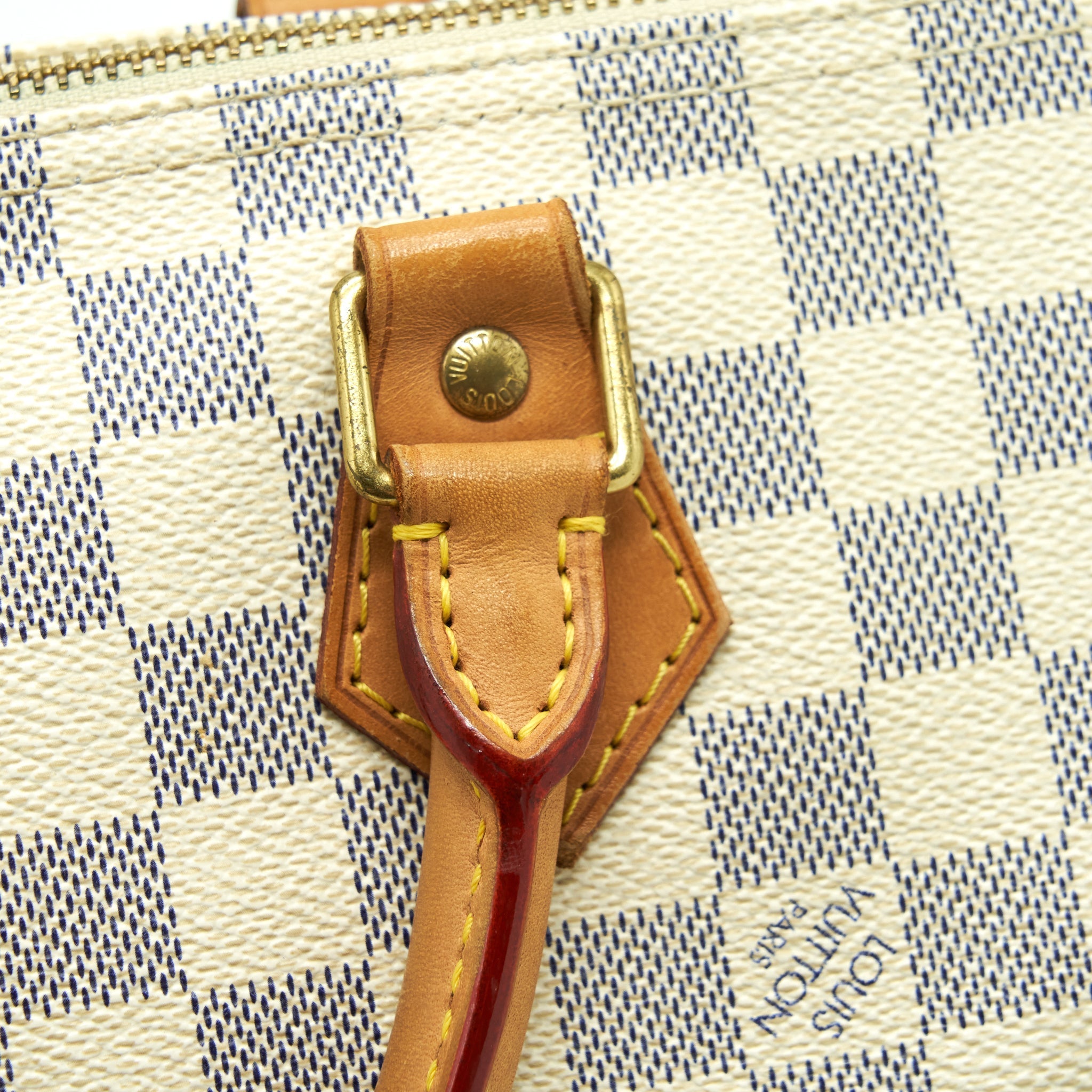 LOUIS VUITTON SPEEDY 30 DAMIER AZUR CANVAS GHW