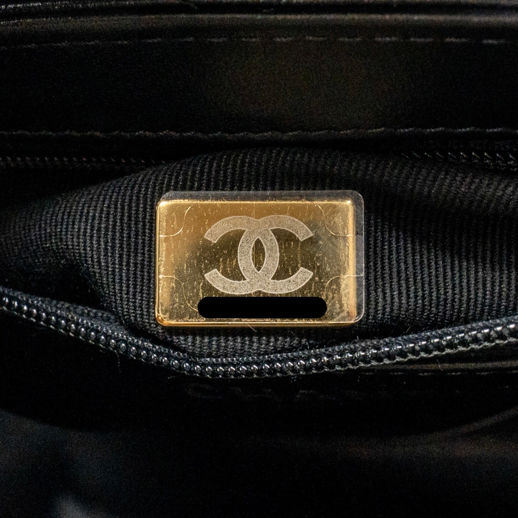 CHANEL MINI KELLY SHOPPING TOTE BAG CALFSKIN BLACK GHW (MICROCHIP)